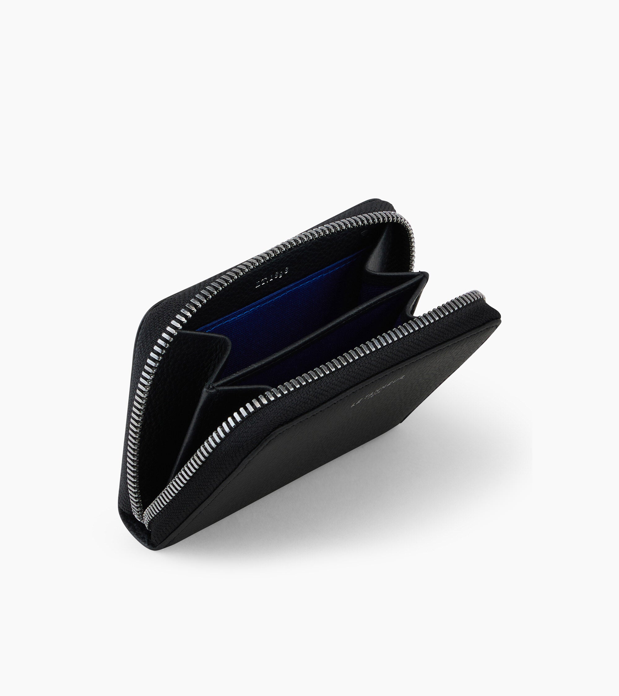 Monedero Emilie de piel texturizada