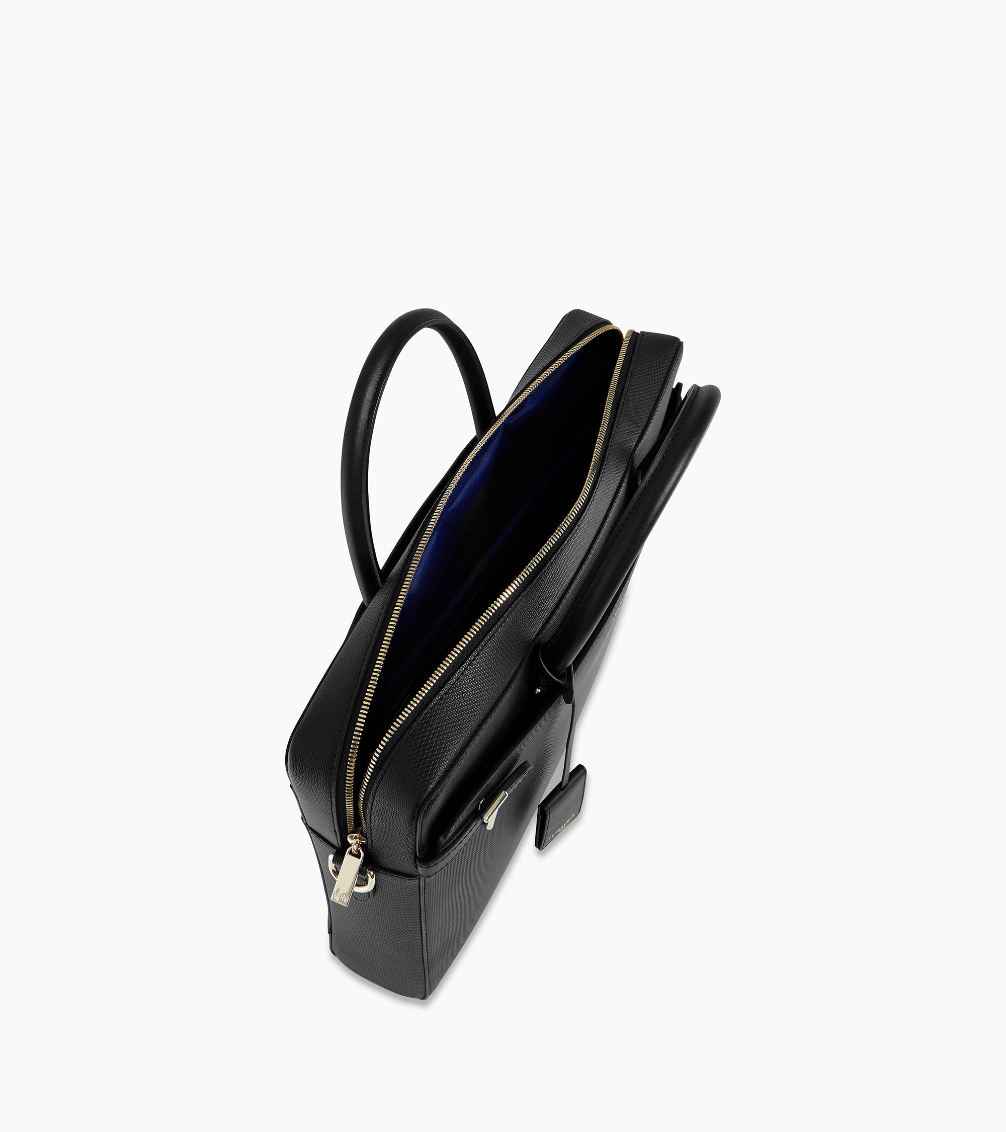 Portadocumentos 15 Emile de piel con monograma