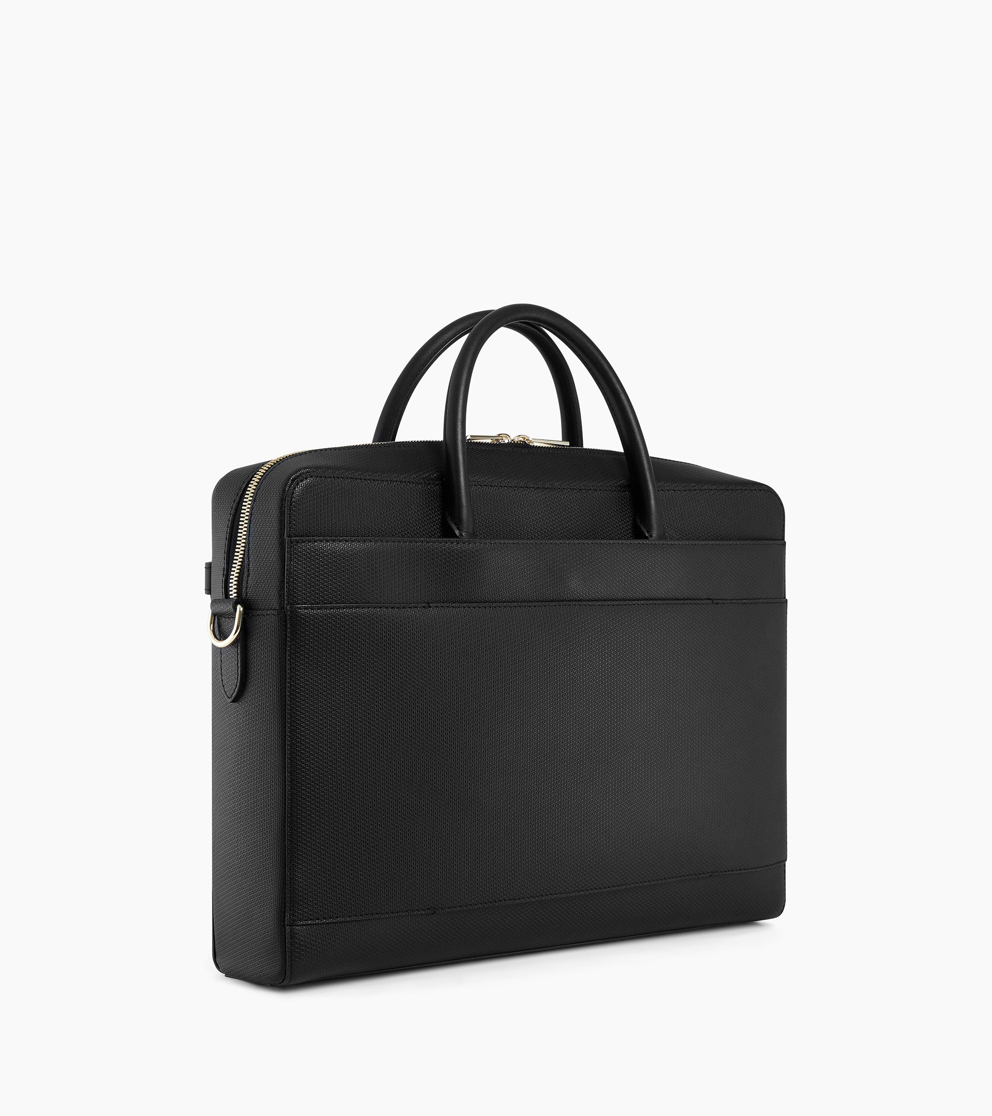 Portadocumentos 15 Emile de piel con monograma