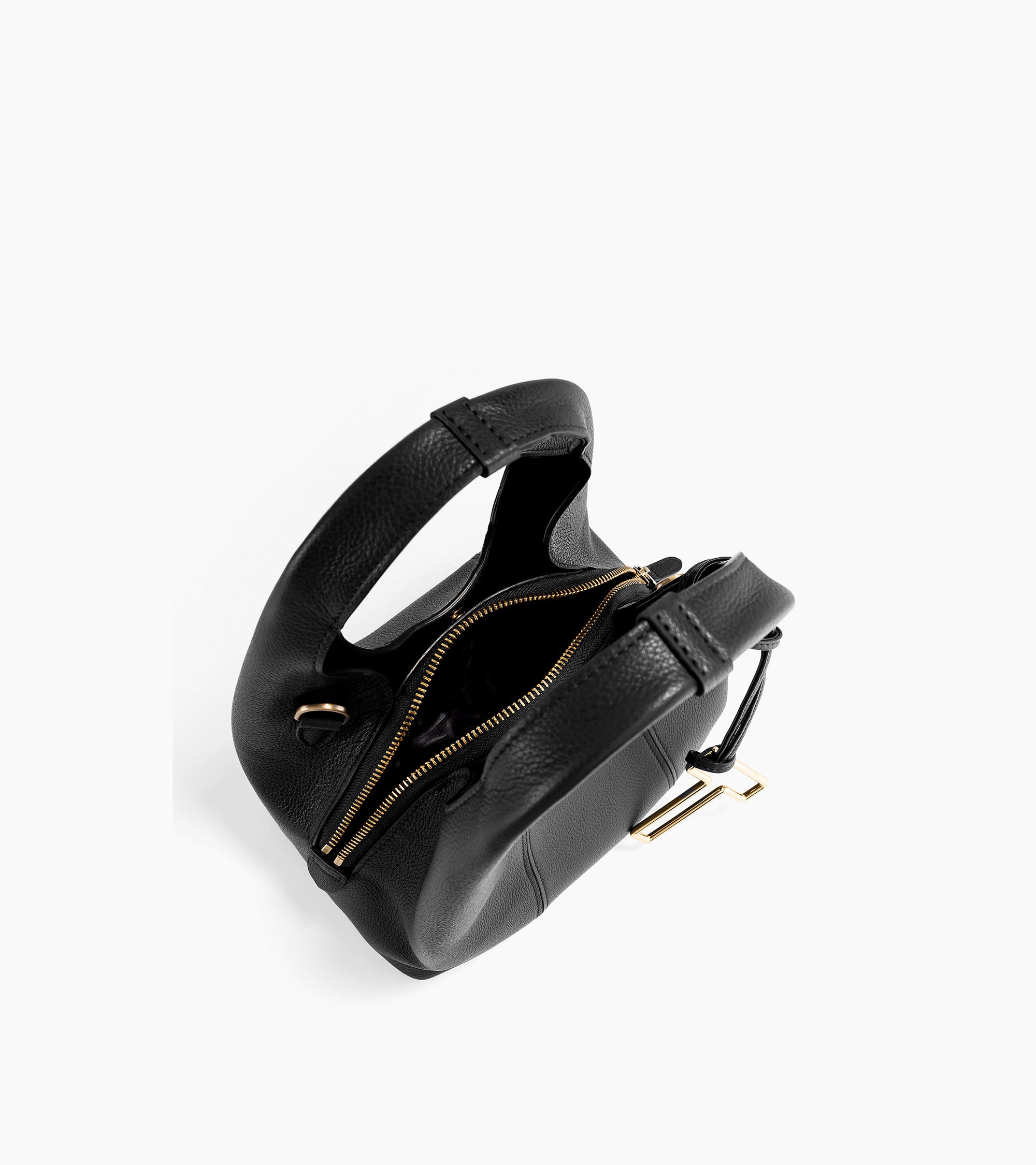 Kleine Handtasche Juliette aus genarbtem Leder