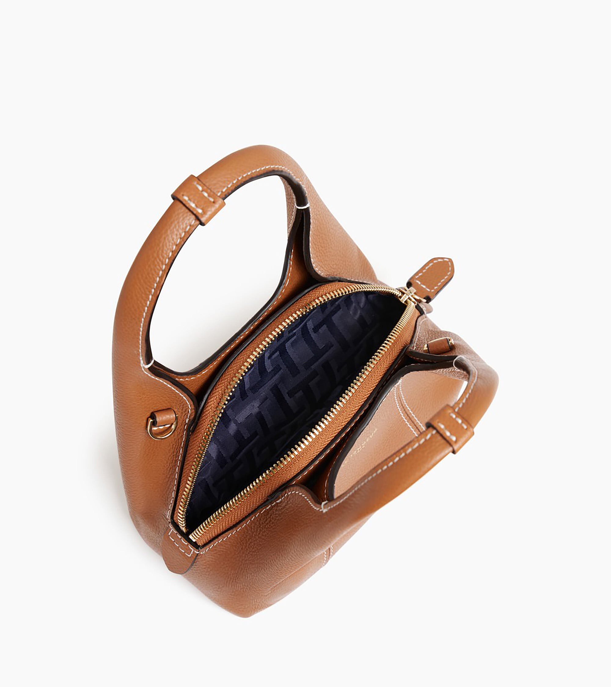 Mini-Handtasche Juliette aus genarbtem Leder