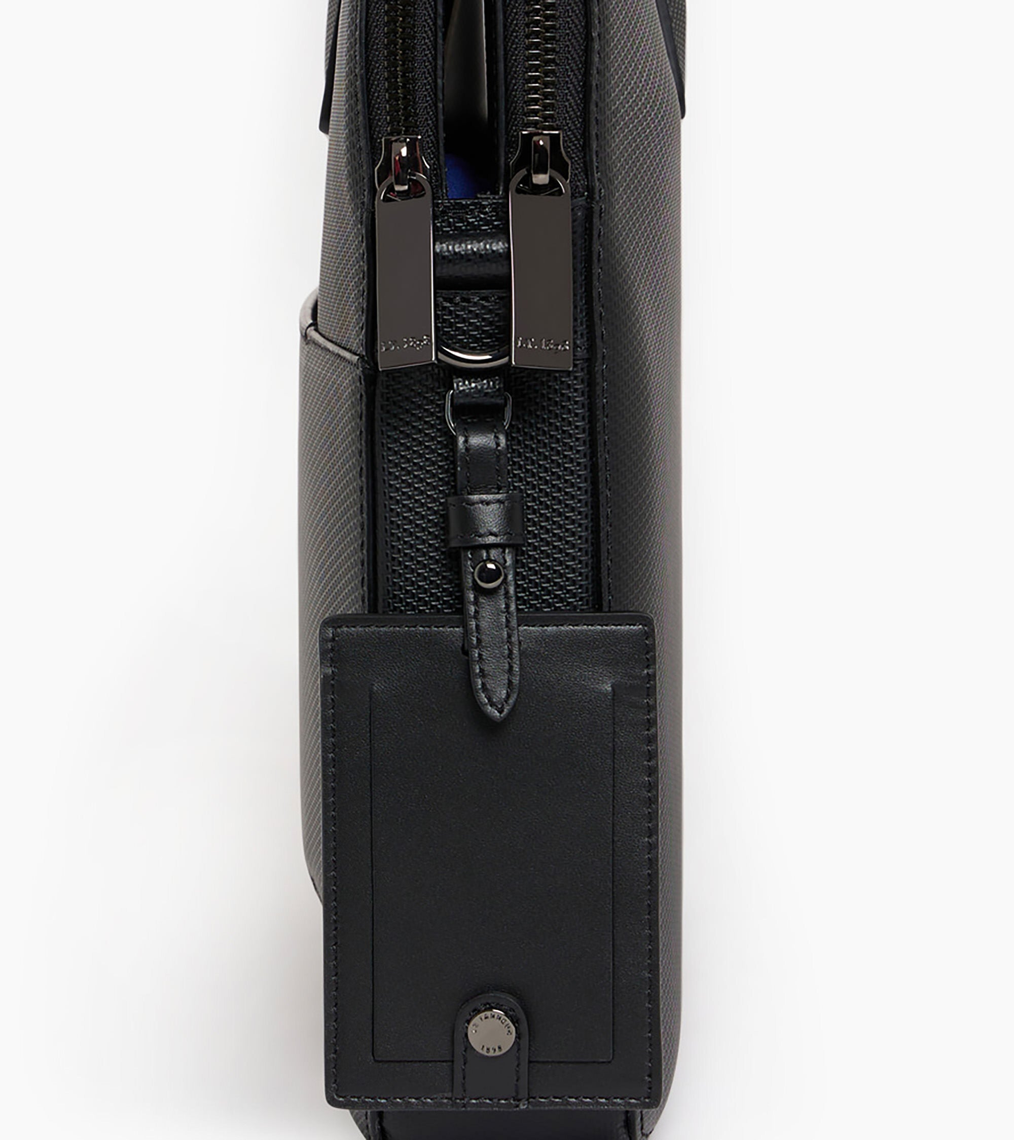 Dünne Aktentasche 15 Zoll Emile aus T-Signaturleder