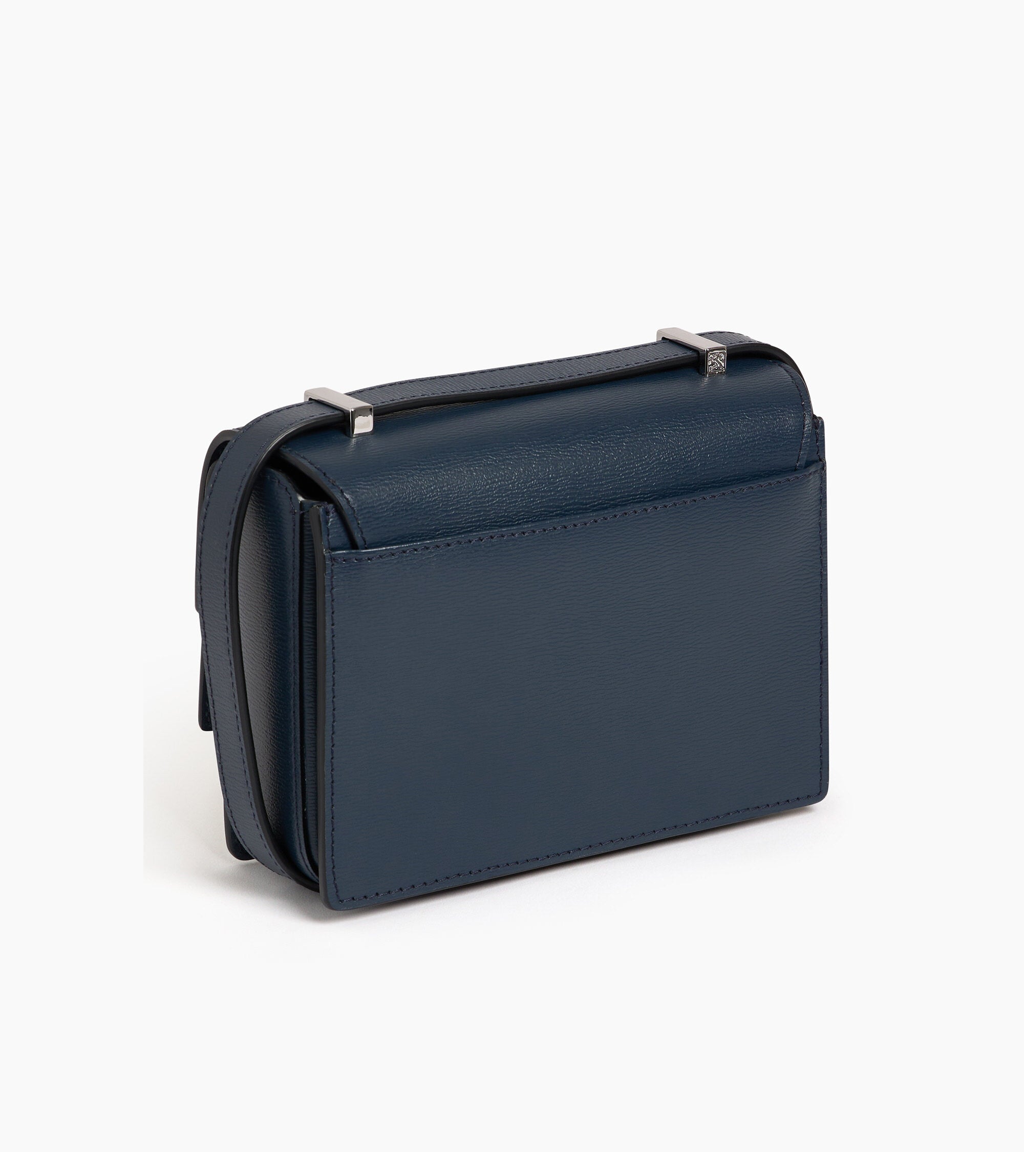 Mini-Umhängetasche Naya aus Leder mit Korknarbung