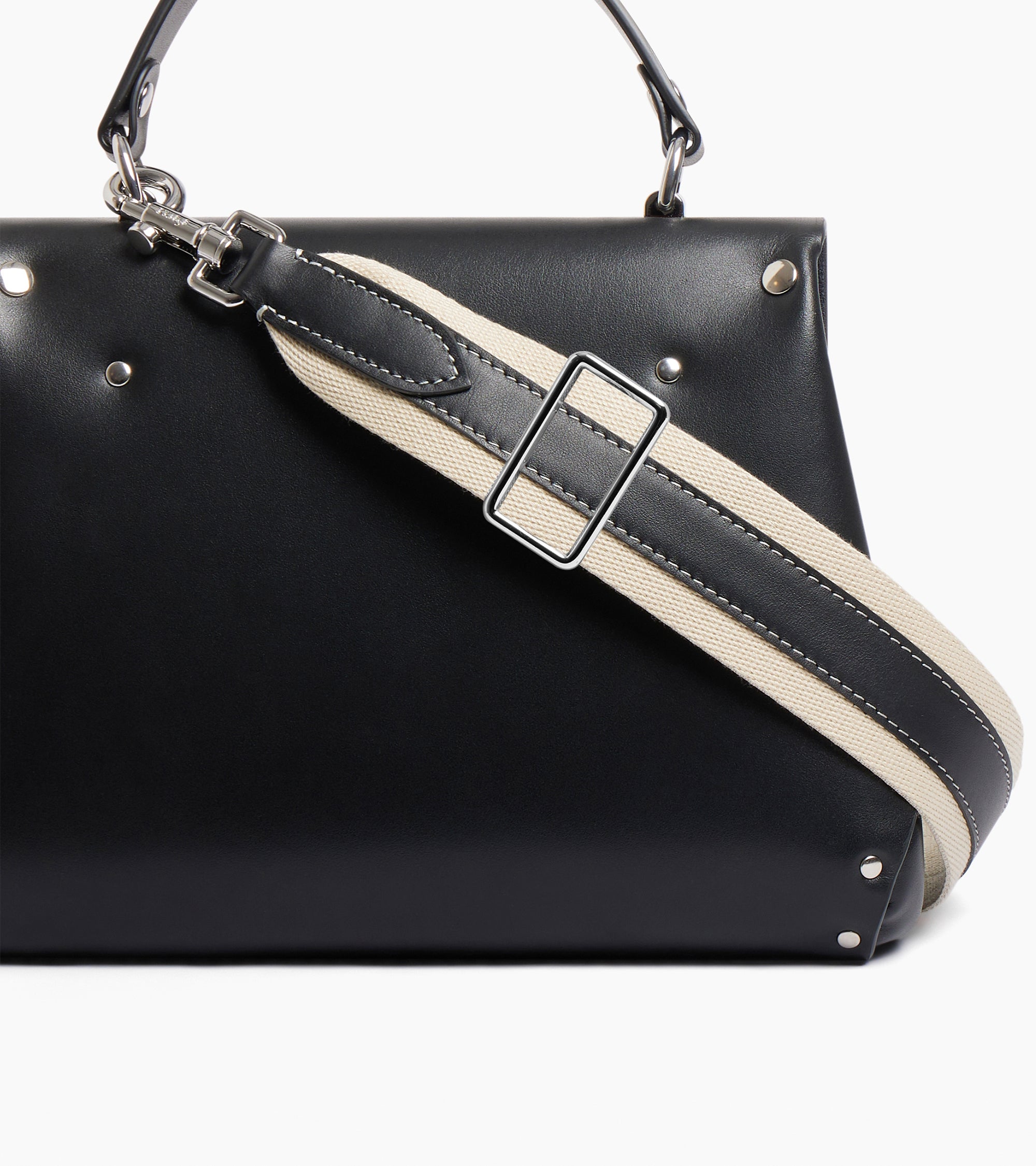 Kleine Handtasche Sans Couture aus Glattleder