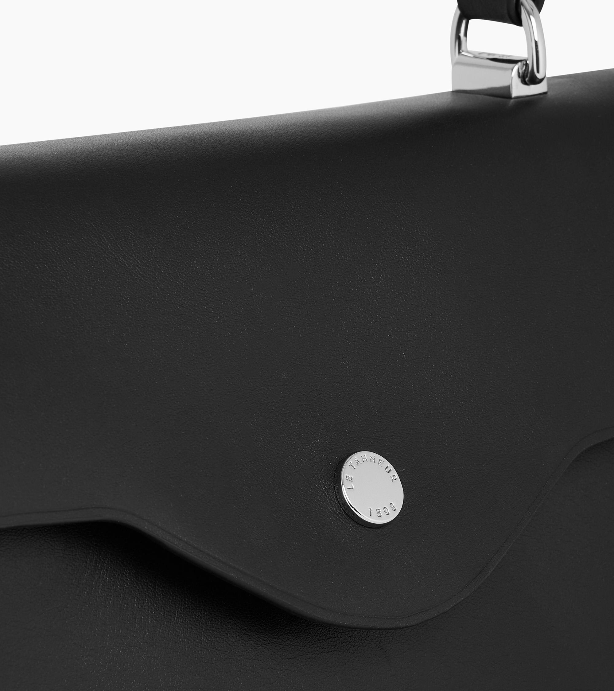 Mittelgroße Handtasche Modell Sans Couture aus Glattleder