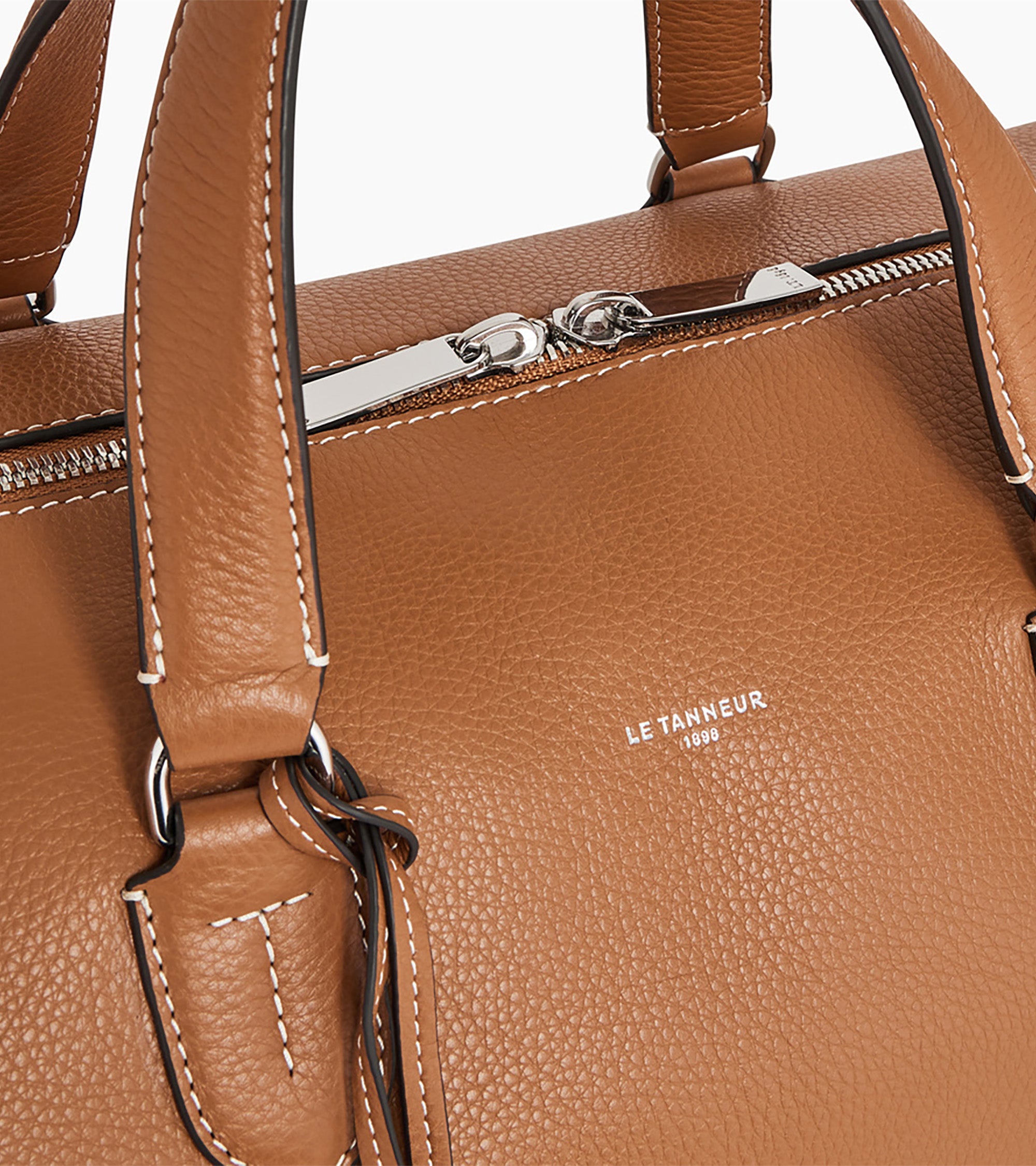 24-Stunden- Reisetasche Romy aus genarbtem Leder