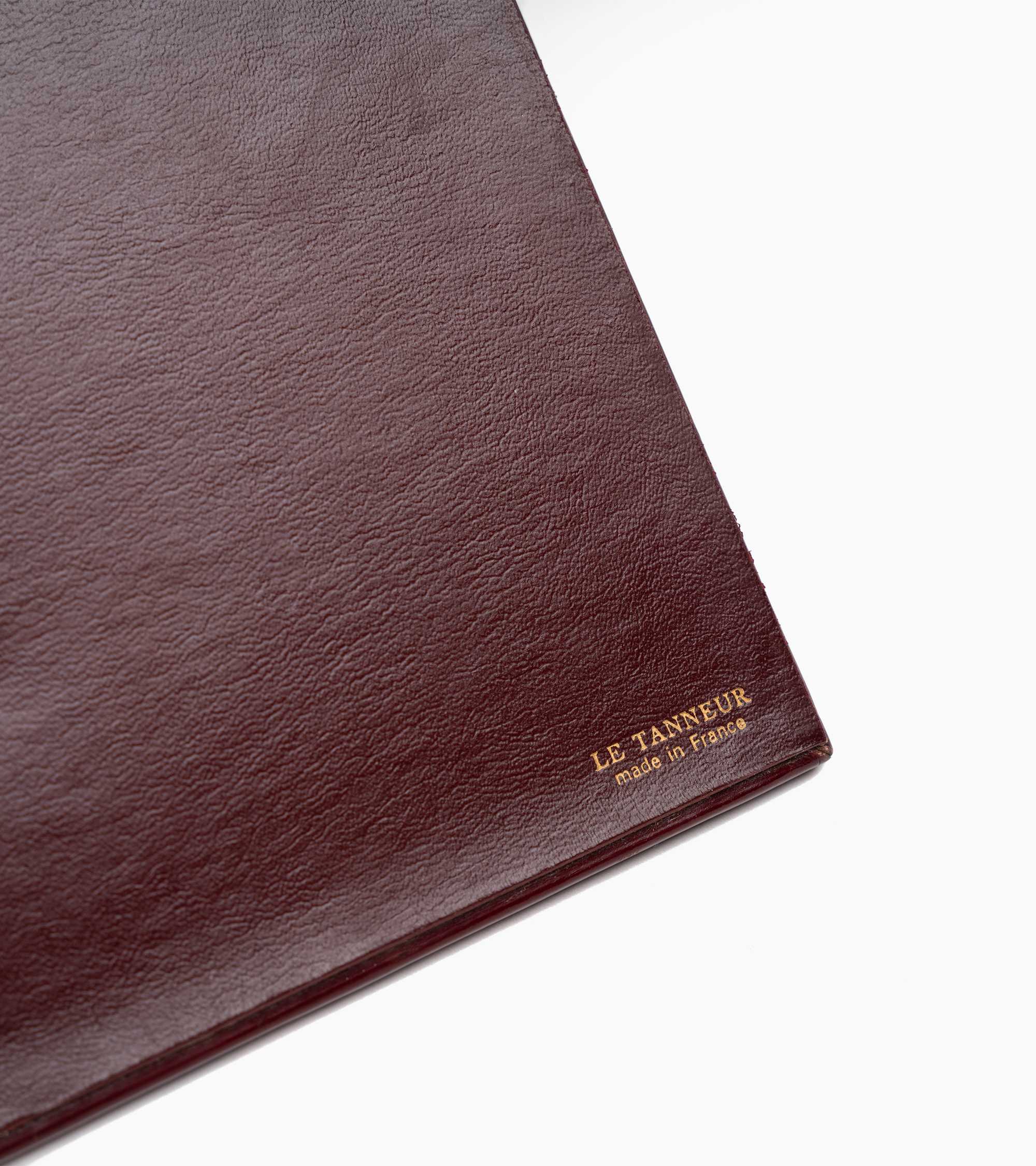 Soporte para calendario de piel