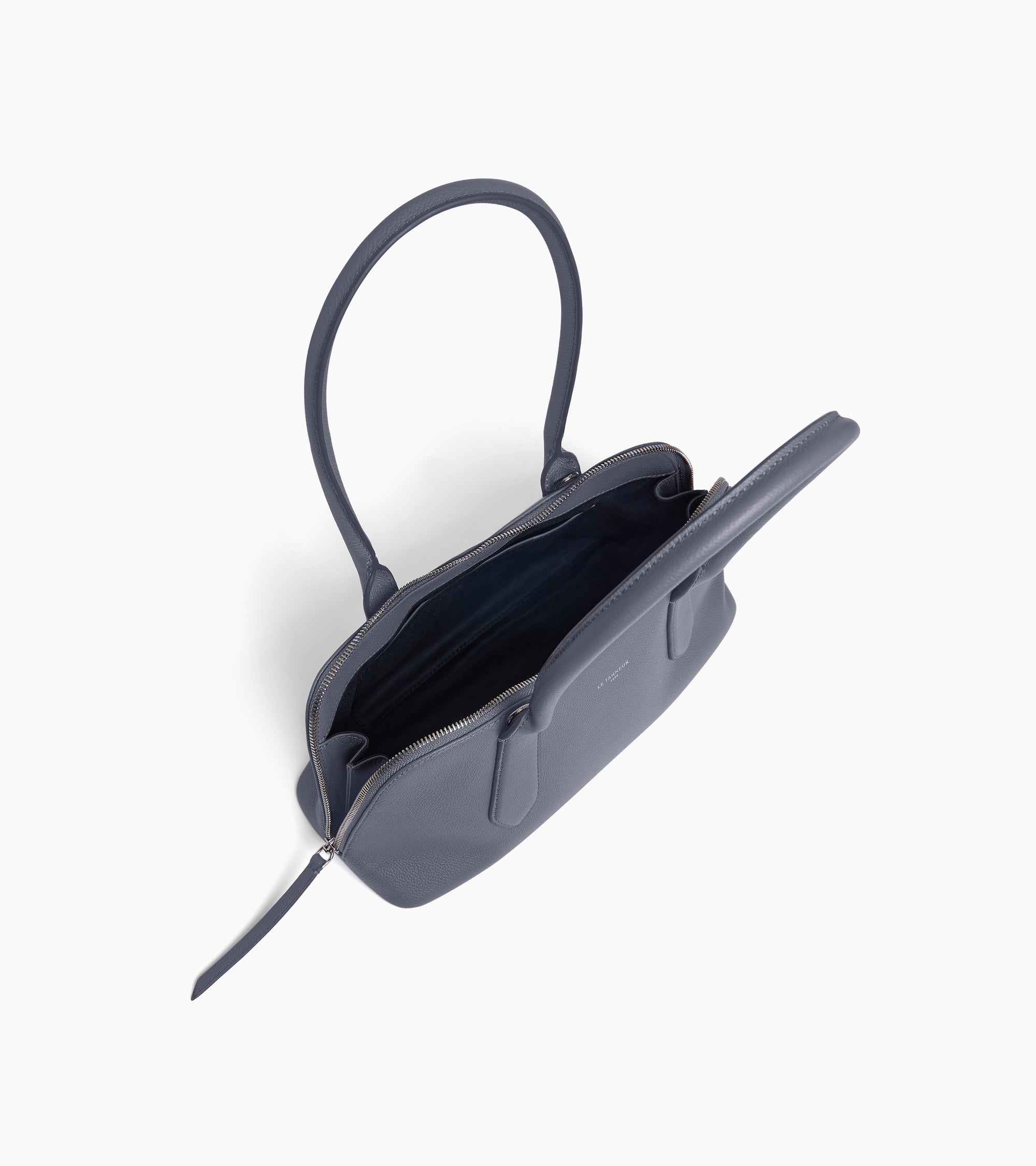 Bolso bowling Apolline de piel granulada