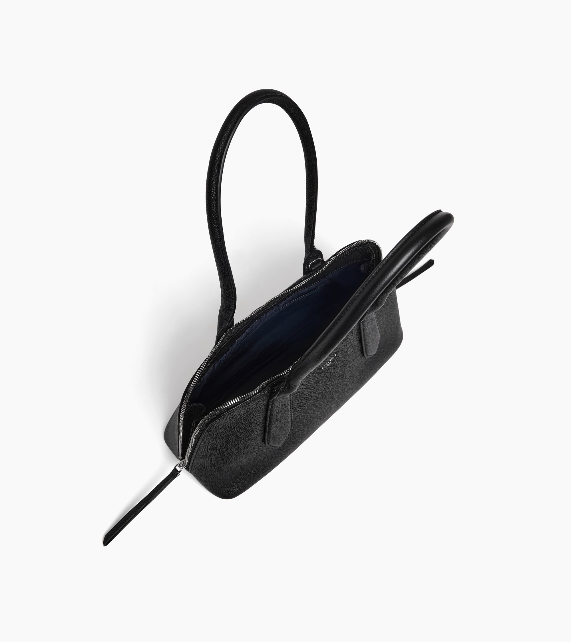 Bowlingtasche Apolline aus genarbtem Leder