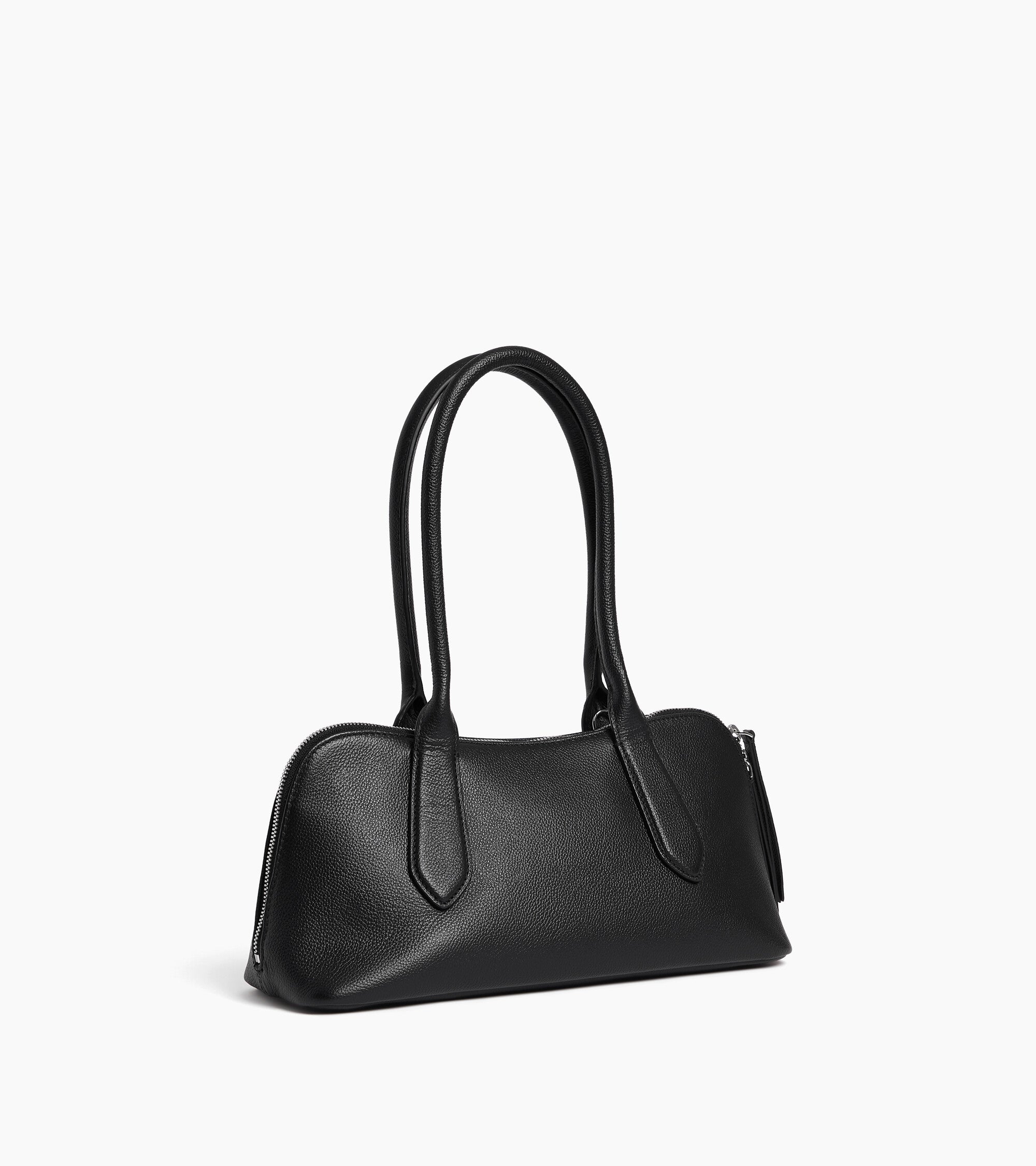 Bolso bowling Apolline de piel granulada