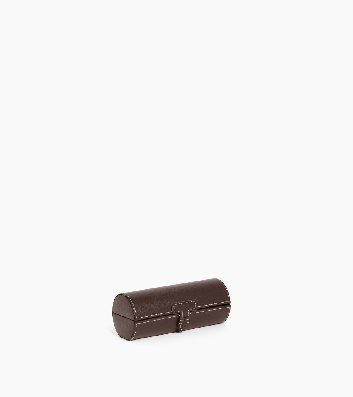 Leather box for 3 watches