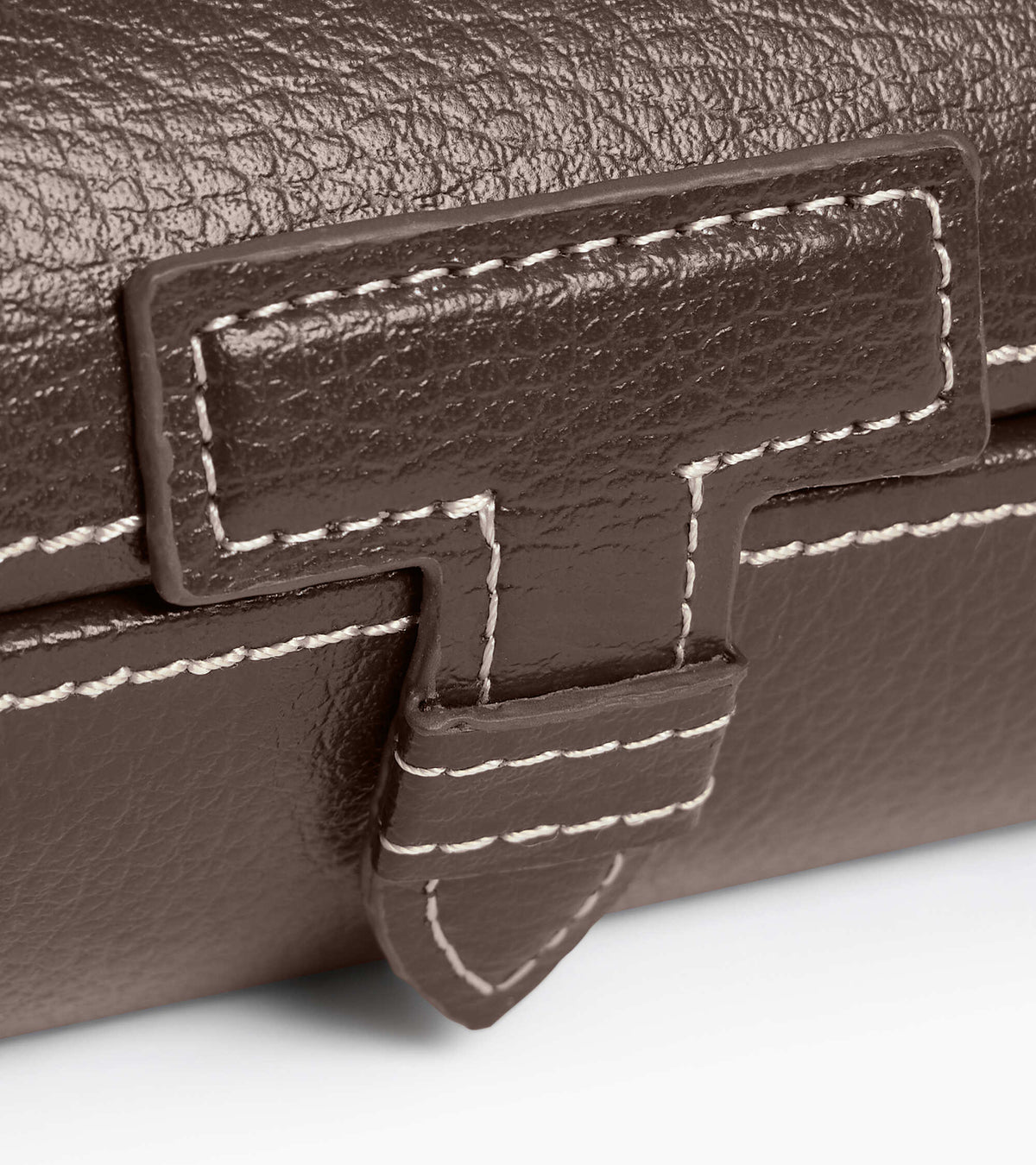 Leather box for 3 watches
