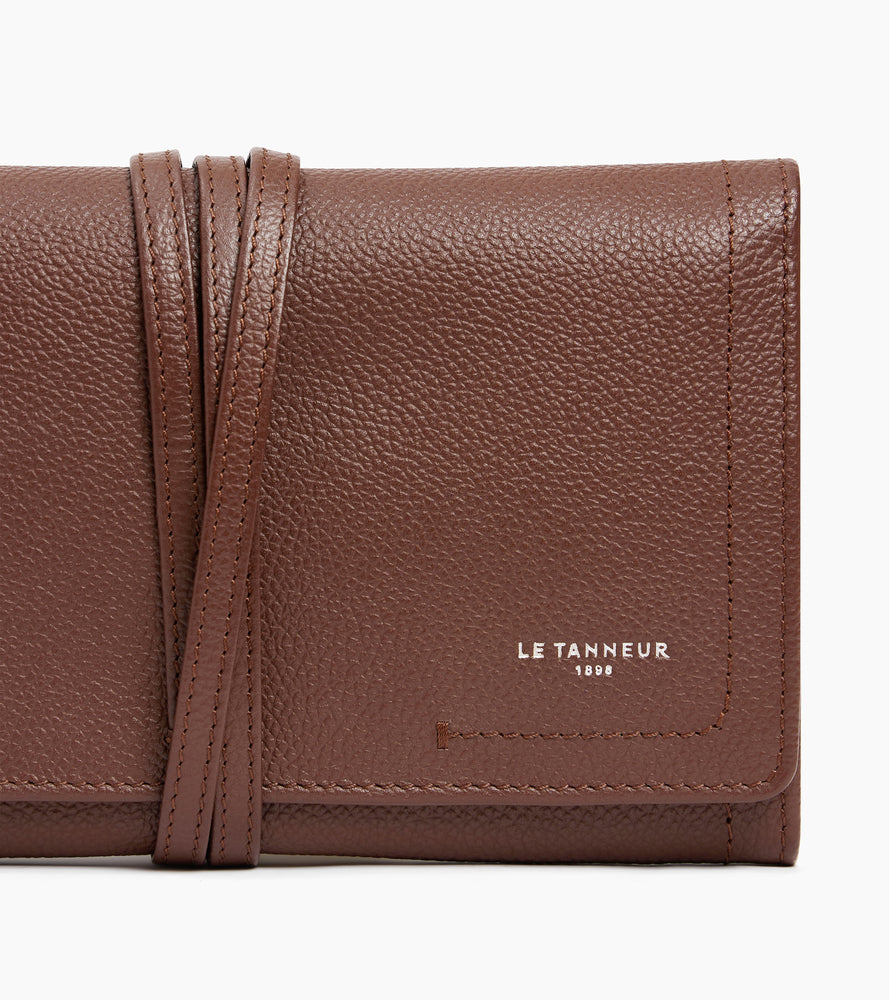 Coffret bijoux de voyage en cuir