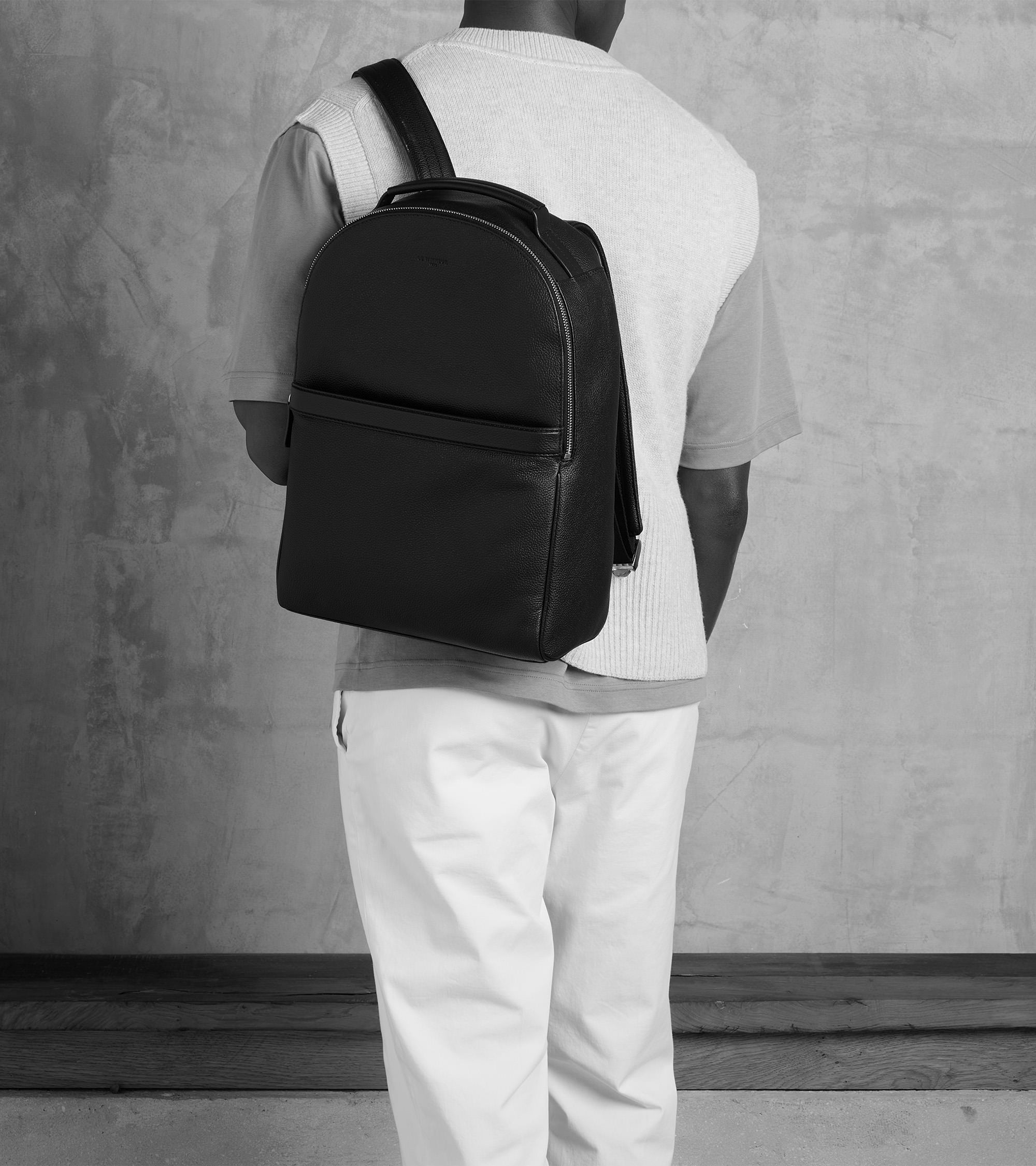 Zipped Gaspard backpack