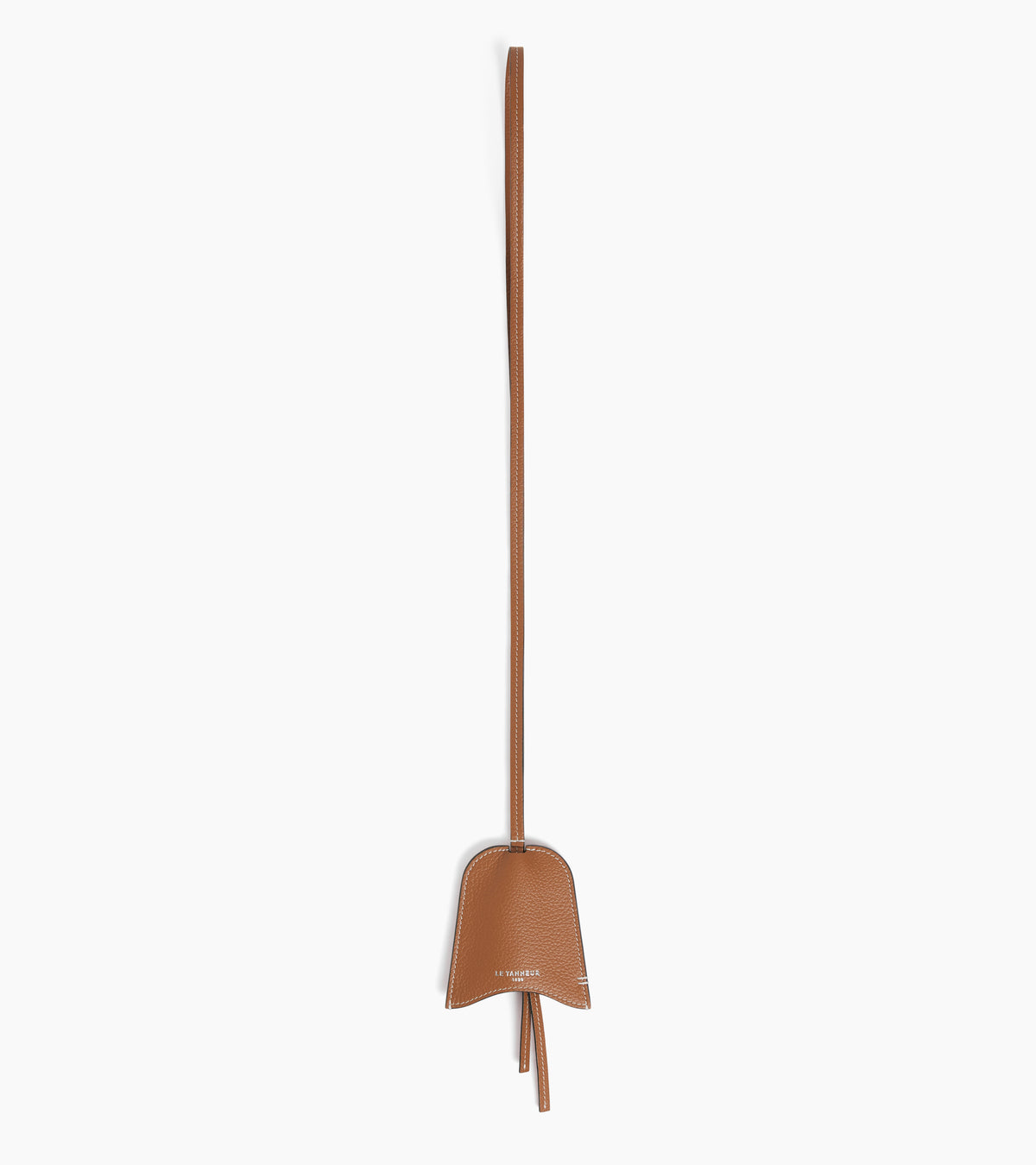 Etui clés charms en cuir grainé