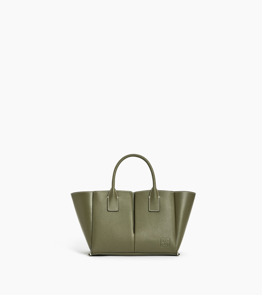 Pequeño bolso Elena de cuero texturizado