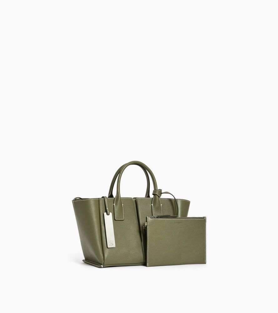 Pequeño bolso Elena de cuero texturizado