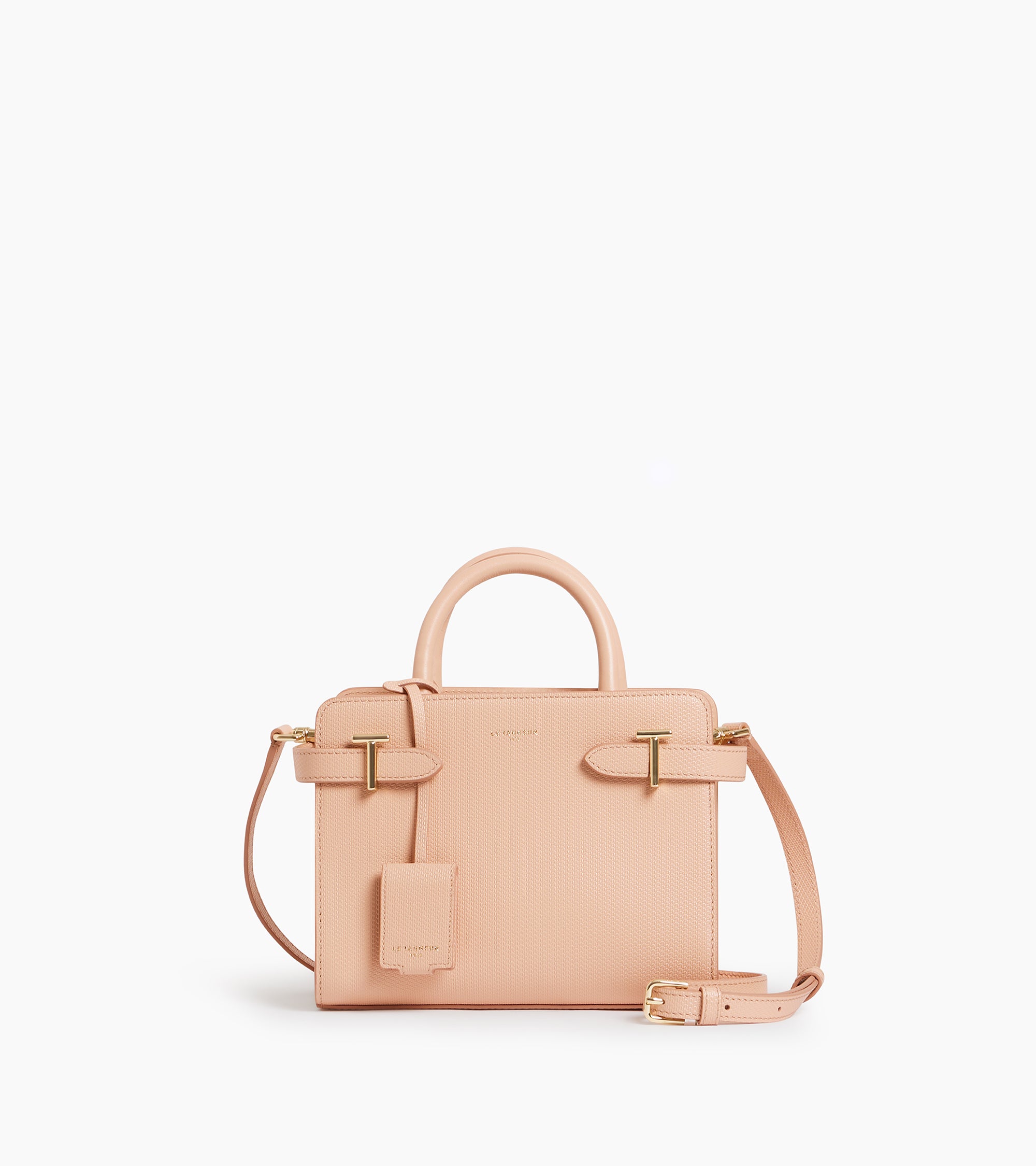 Emilie small handbag in signature T leather