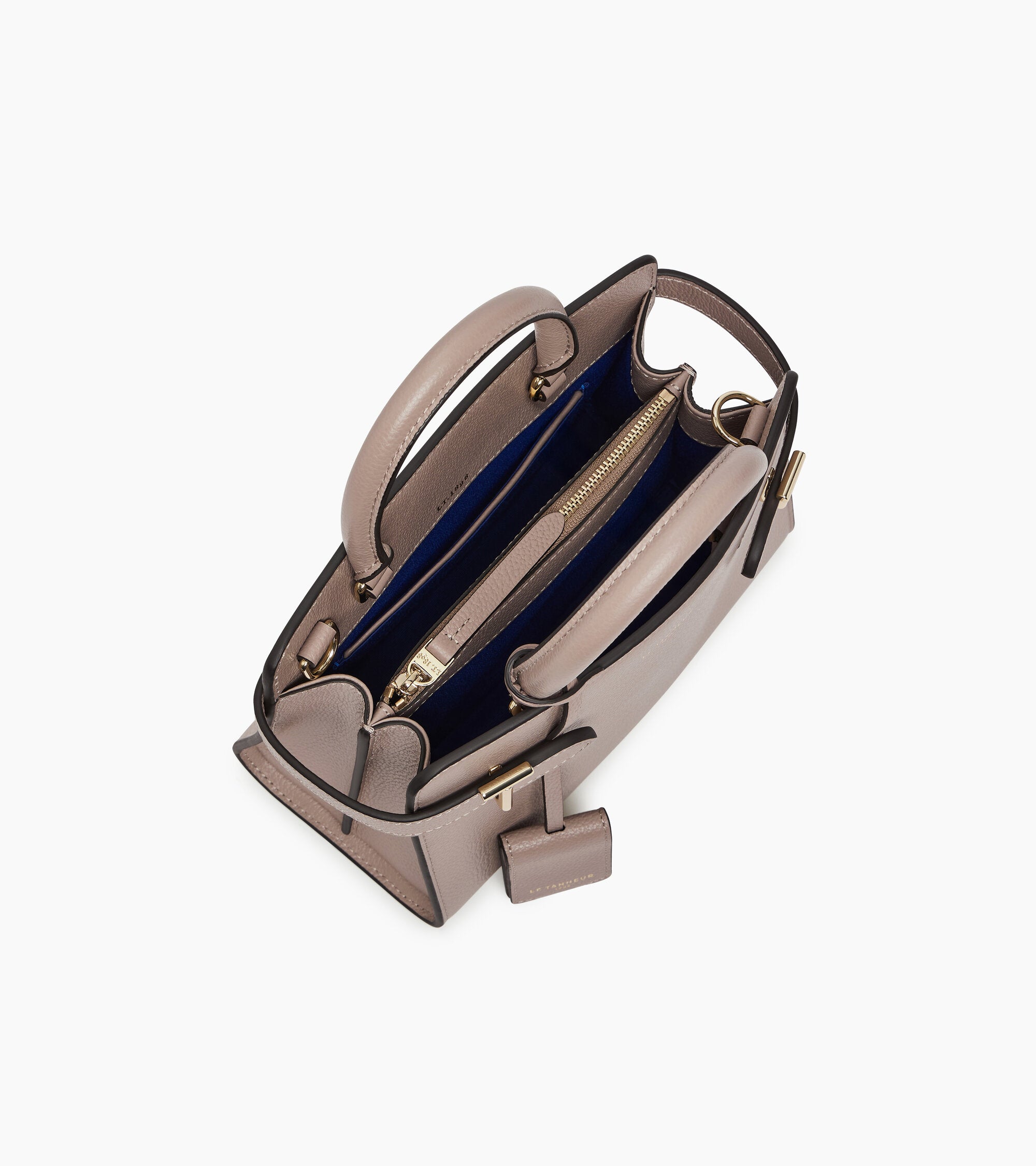 Emilie small handbag in grained leather