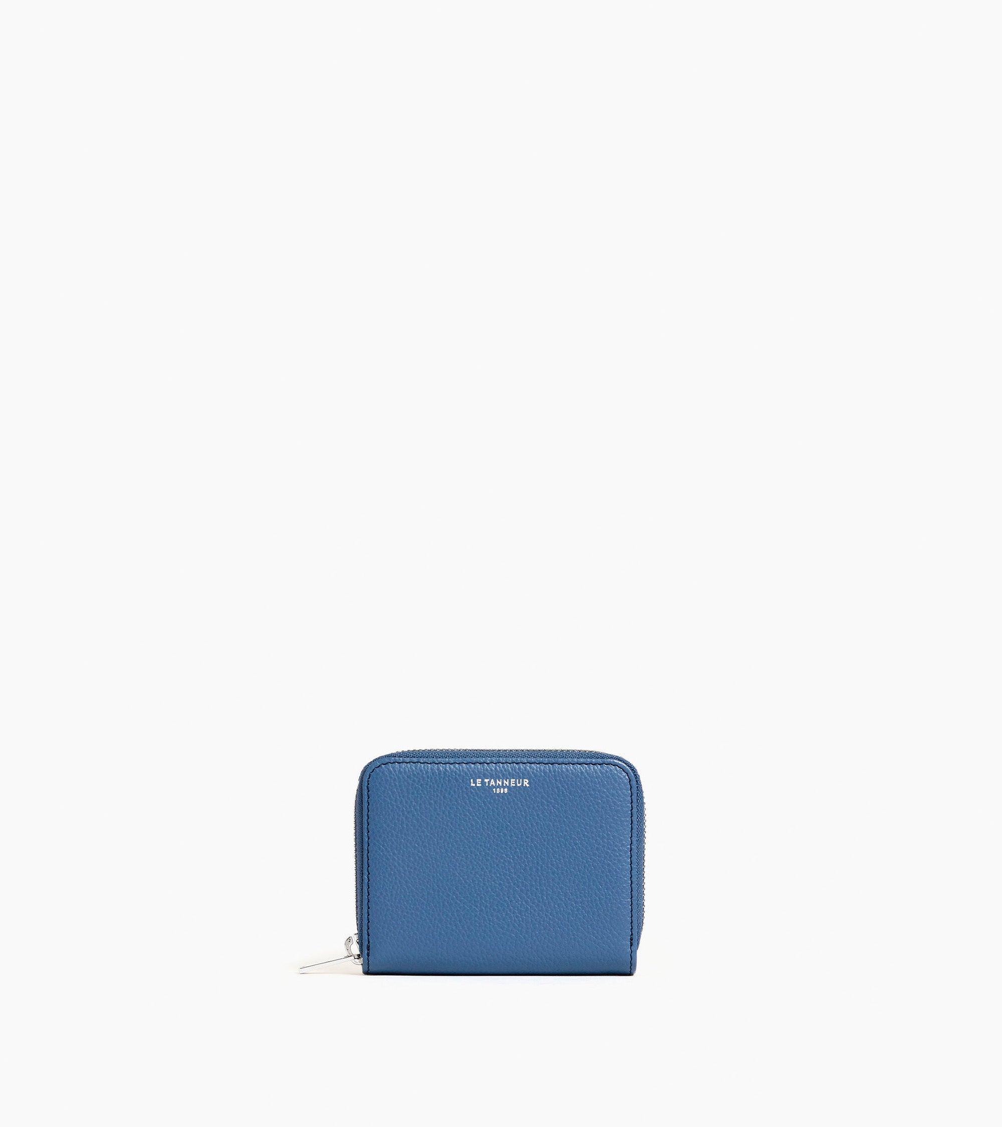 Emilie coin case in pebbled leather
