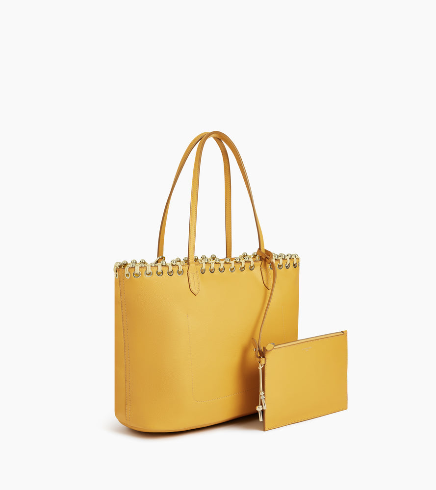 Sac cabas Kitesy Martin Studio en cuir grainé