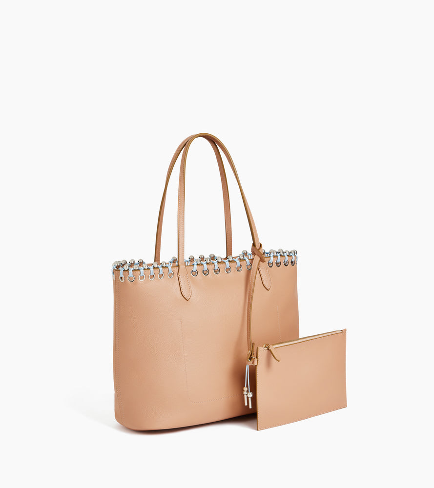 Sac cabas Kitesy Martin Studio en cuir grainé
