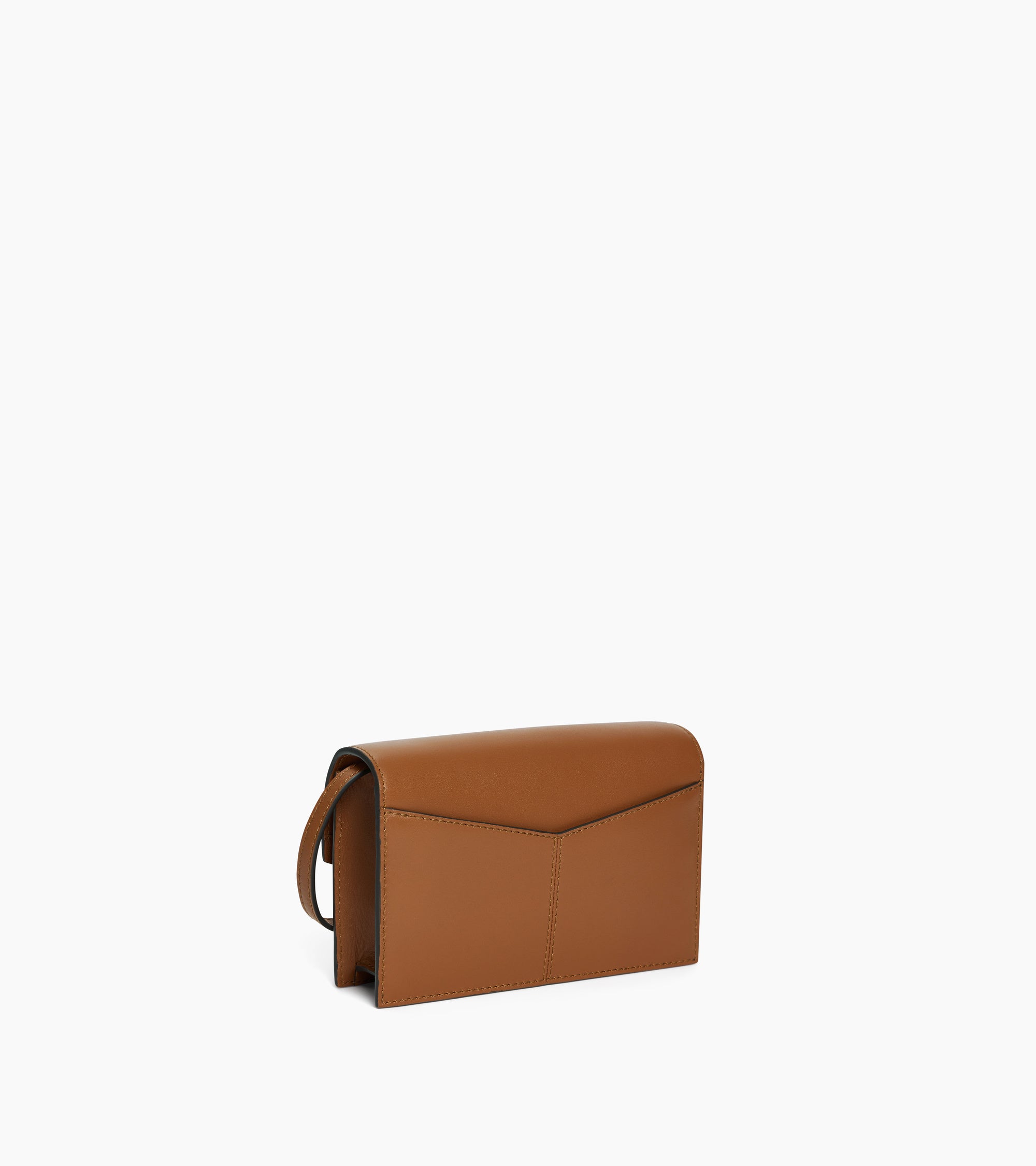 Bolso bandolera de piel lisa