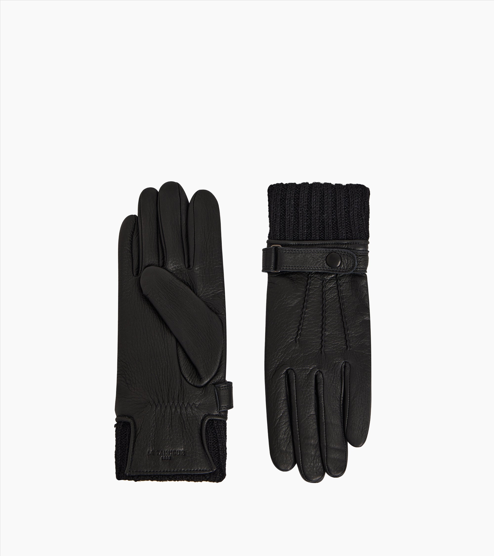 Guantes casual de hombre de cuero de cordero