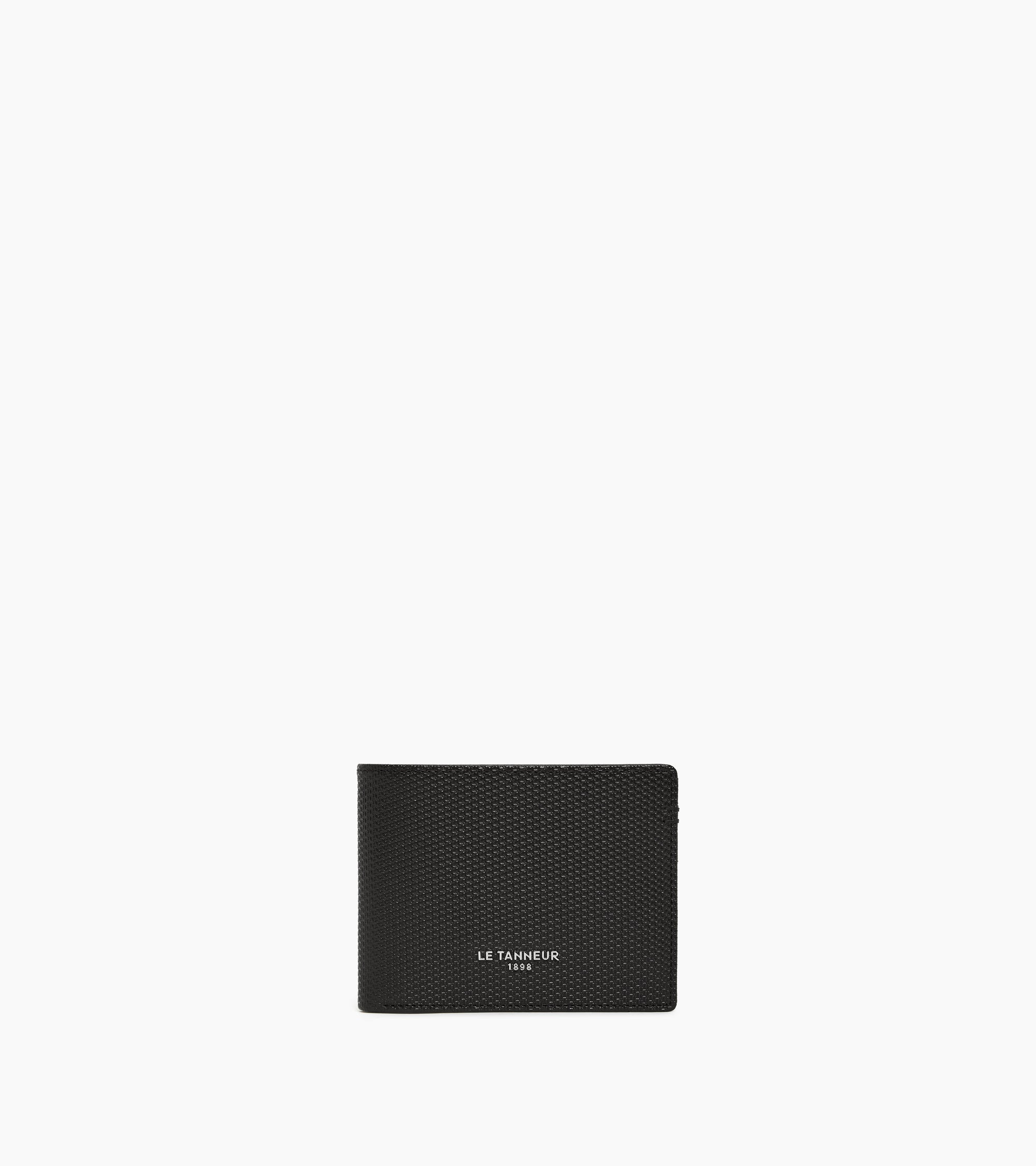 Lucien T シグネチャーレザー ファスナー付き 横型 財布