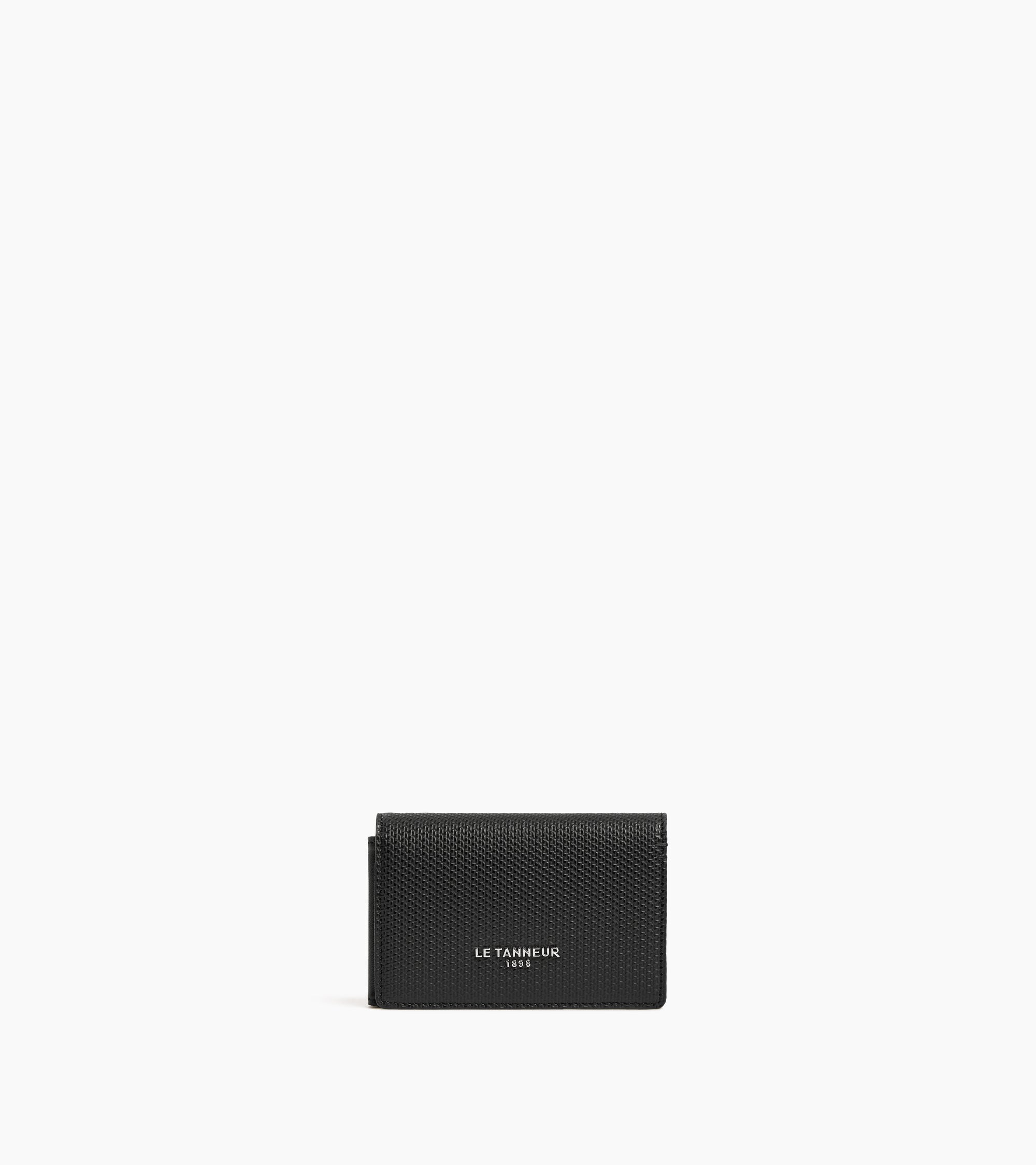 Lucien T シグネチャーレザー 横型 二つ折りカードケース