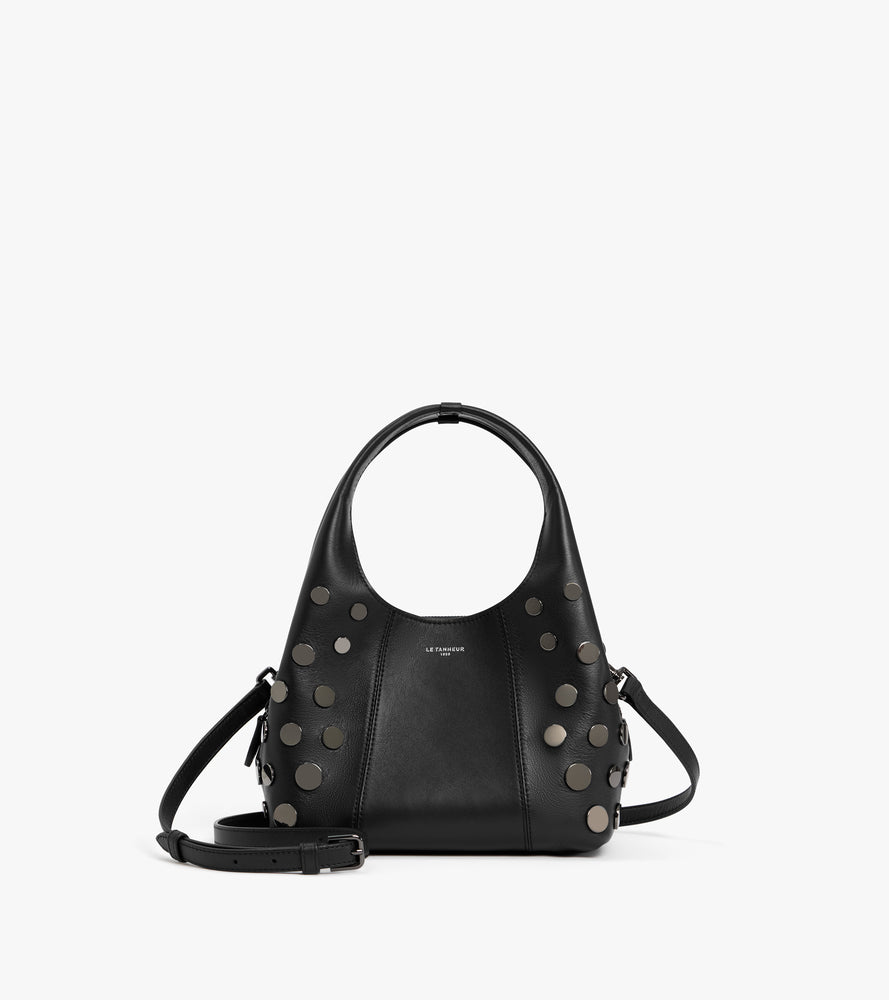 Juliette small handbag in smooth leather with studs