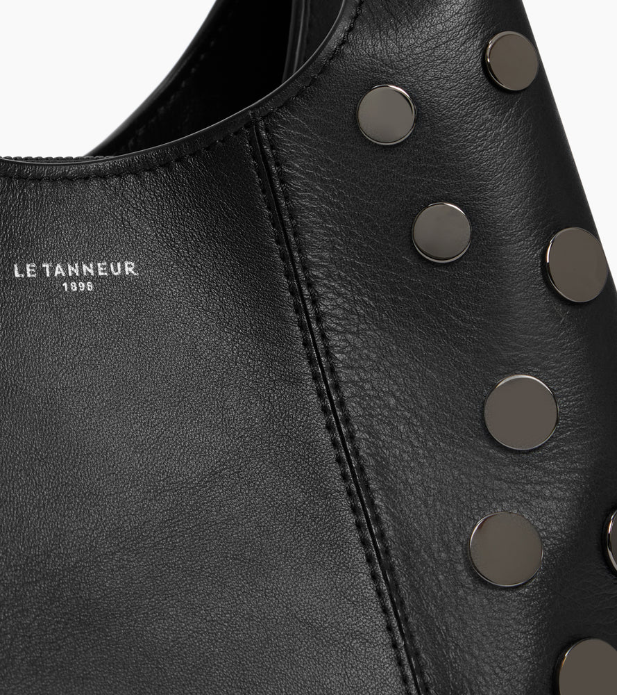Juliette small handbag in smooth leather with studs