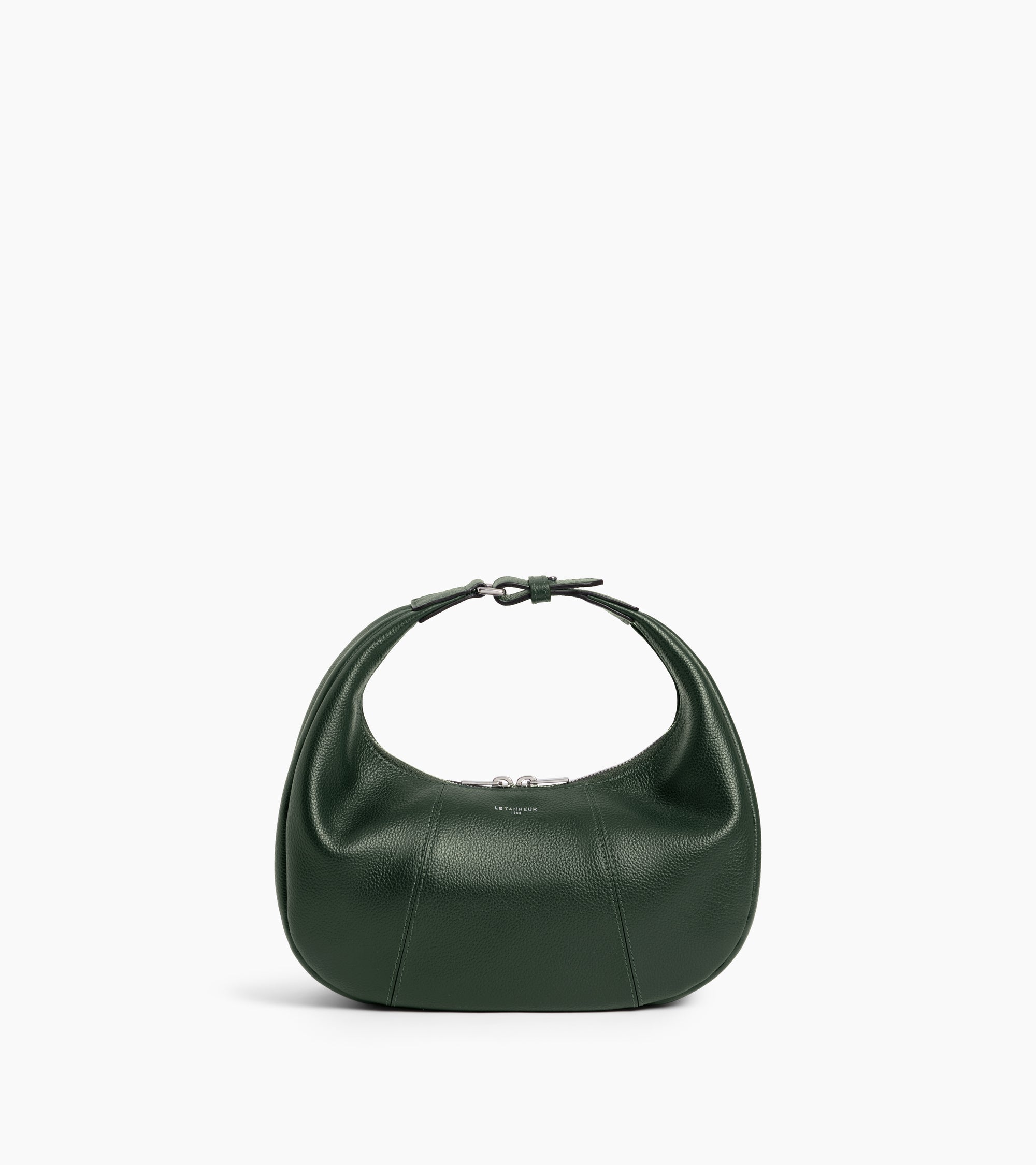 Petit sac hobo Juliette en cuir grainé