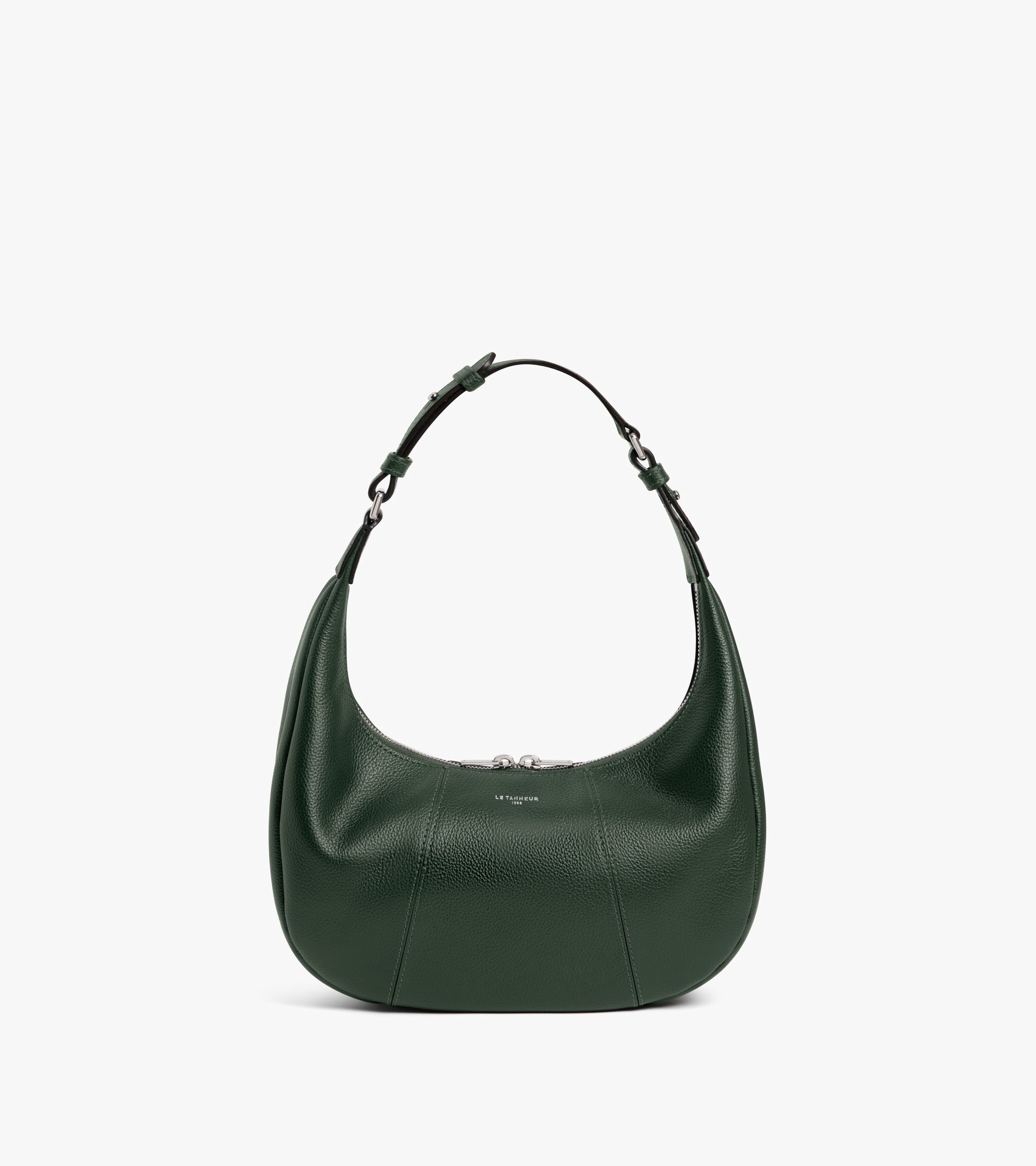 Petit sac hobo Juliette en cuir grainé