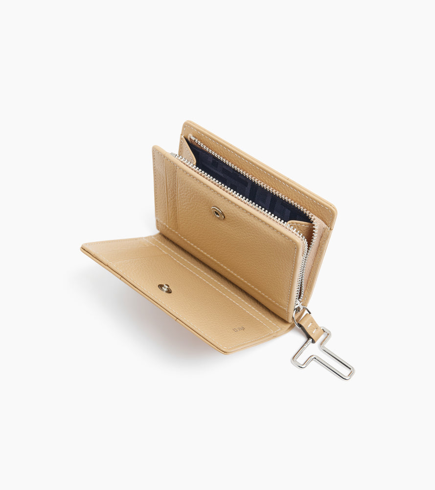 Kleine Geldbörse Juliette aus genarbtem Leder