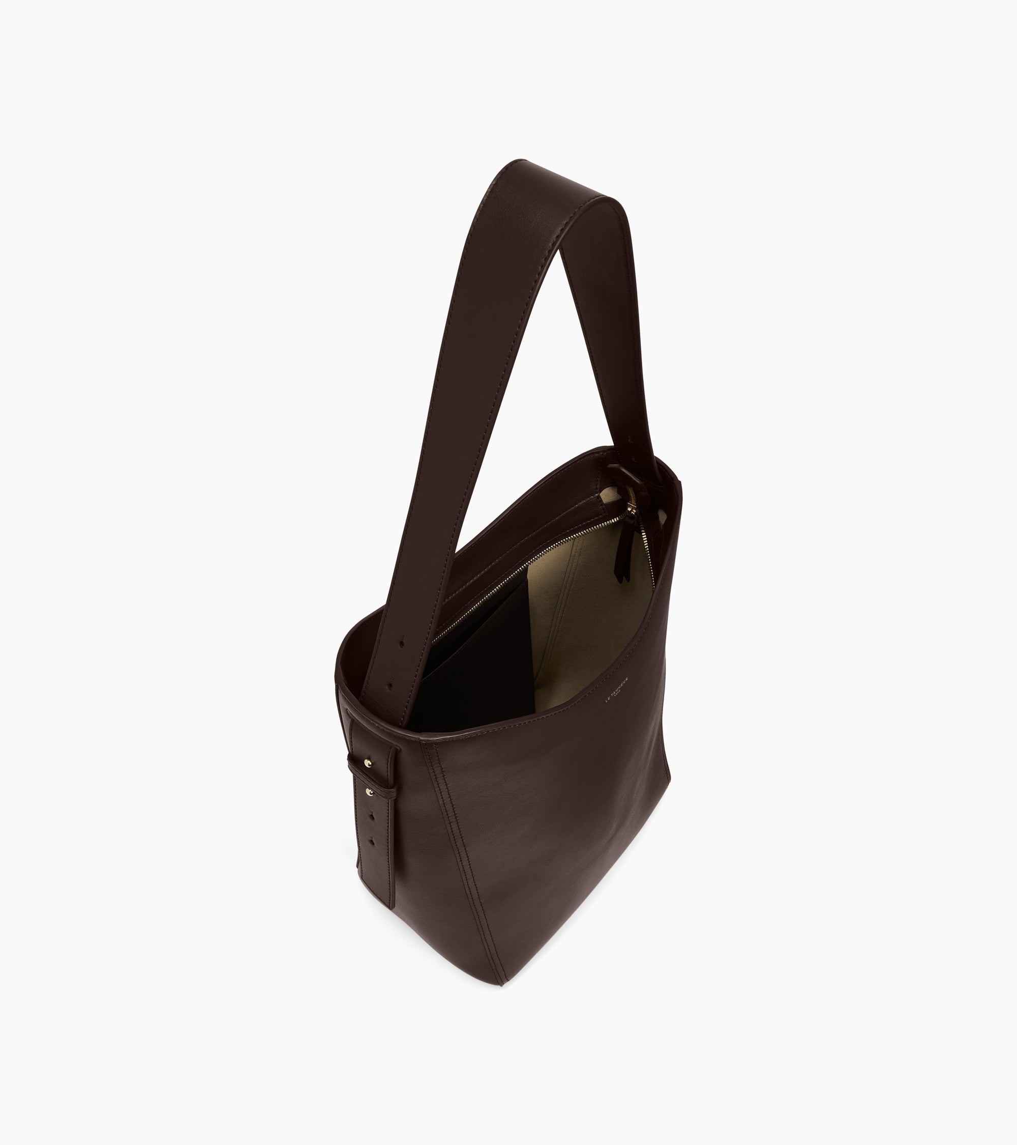Céleste medium hobo bag in smooth leather