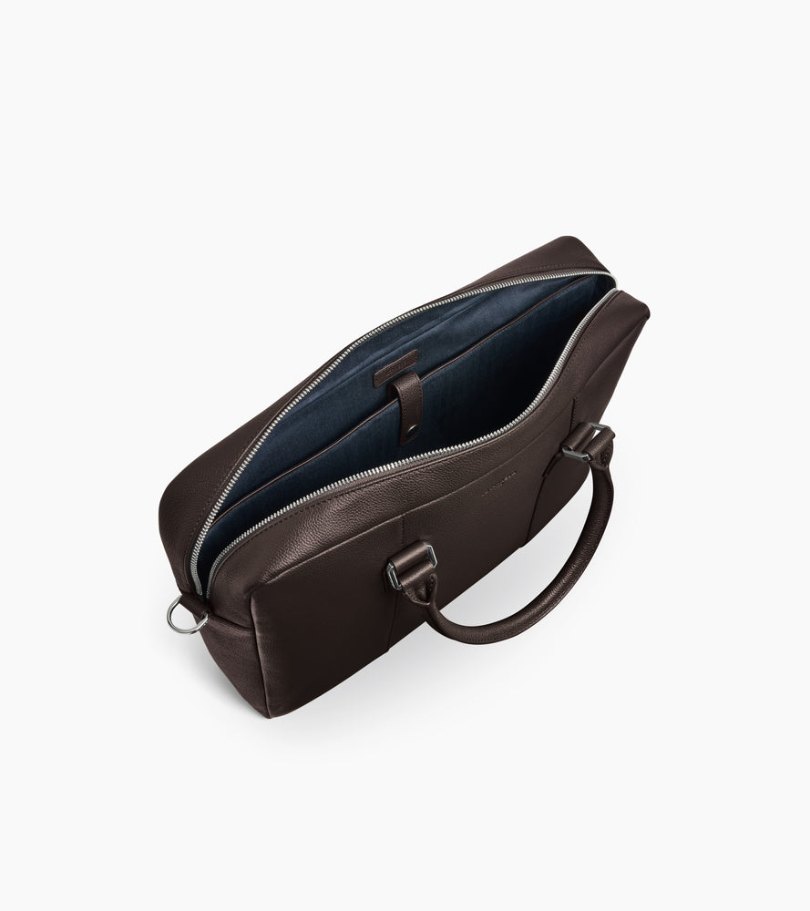 Aktentasche Marceau 15-Zoll aus genarbtem Leder