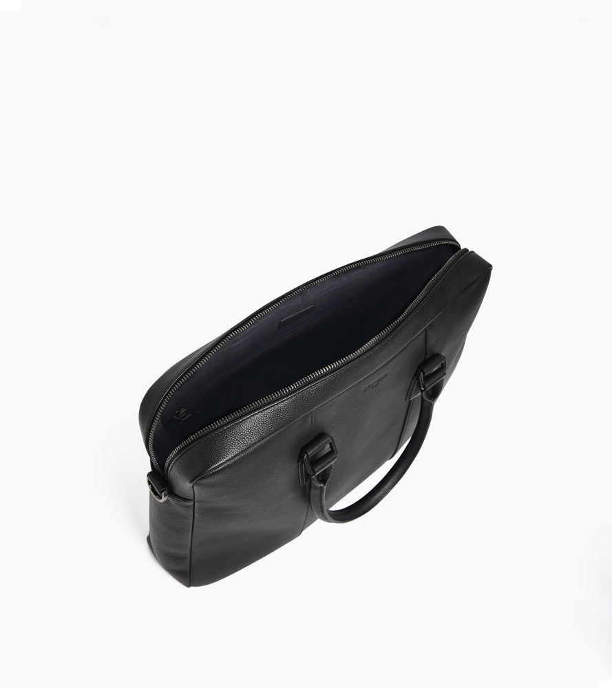 Portadocumentos de 17" Marceau de piel texturizada