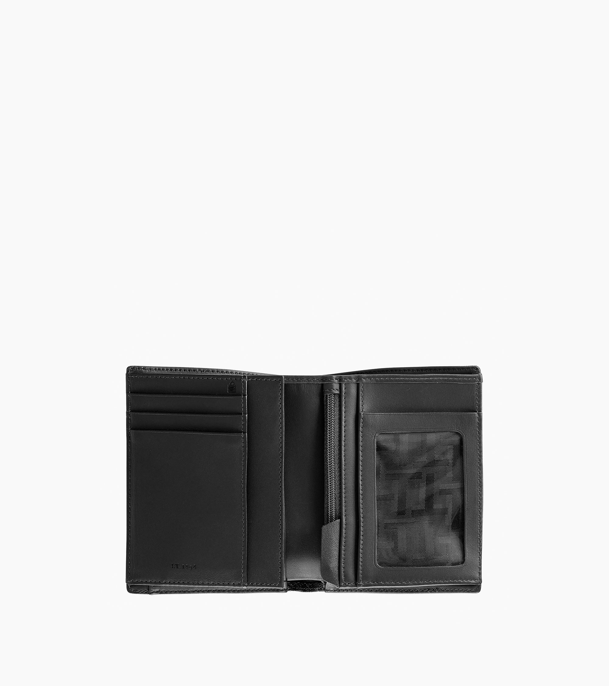 Emile zipped pocket and 2 shutters wallet in signature T leather