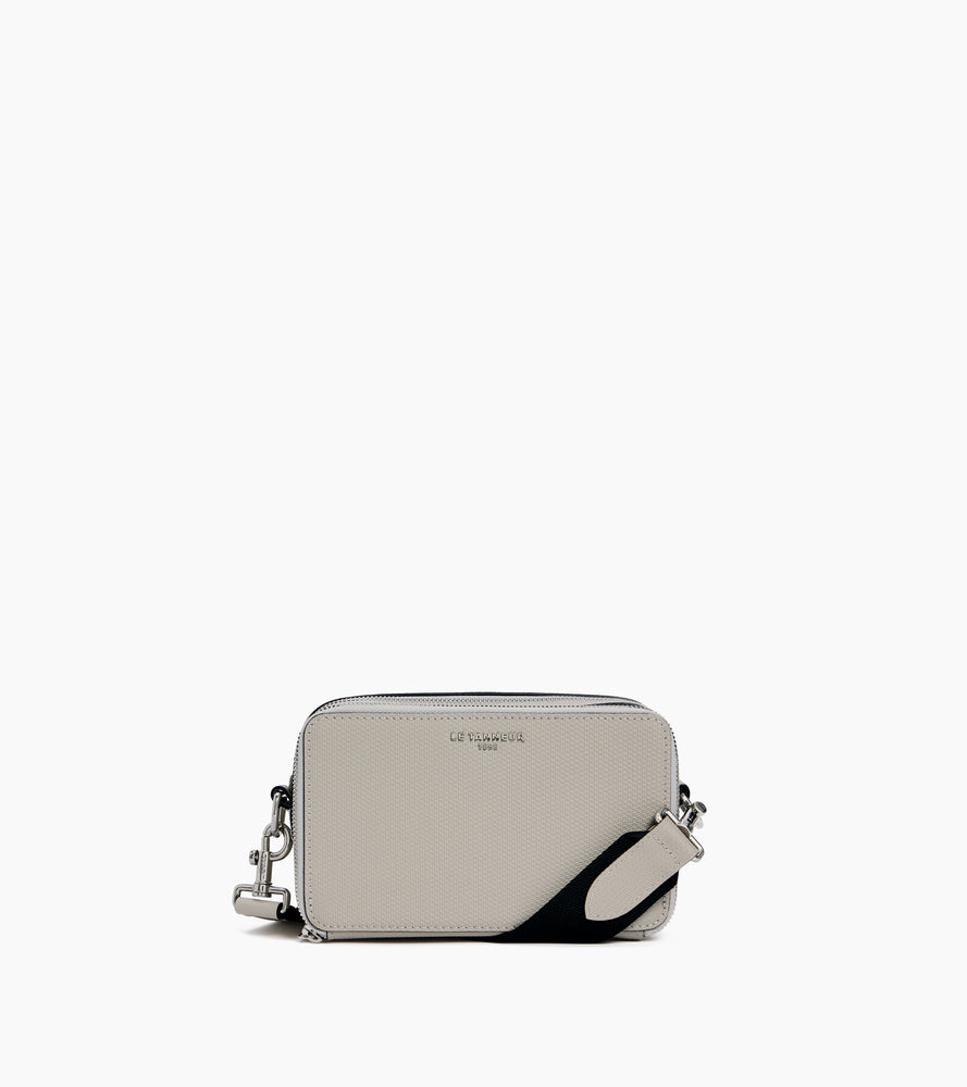 Emile small 2-compartment pouch in signature T leather