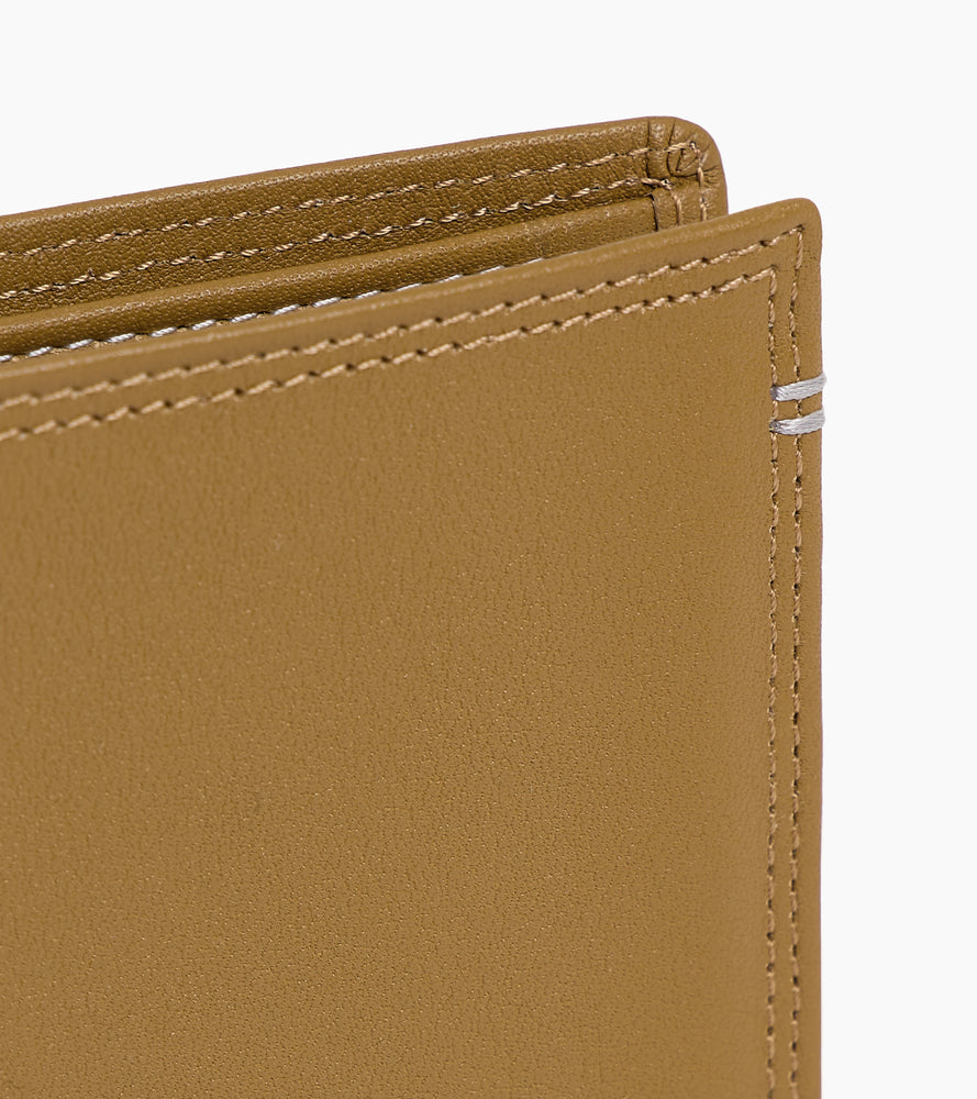 Martin 2-fold flap wallet in smooth leather