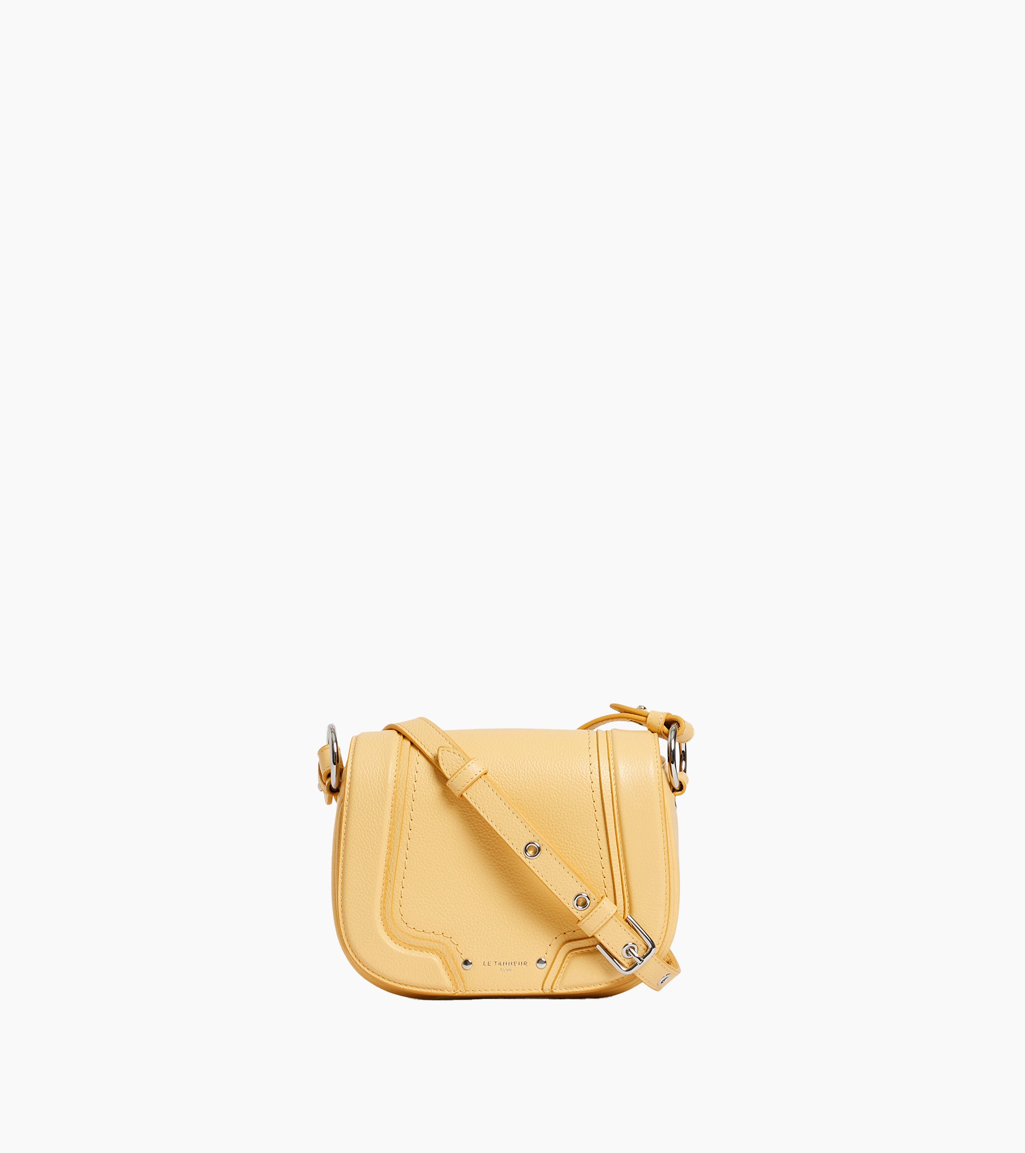 Ella small crossbody bag in grained leather