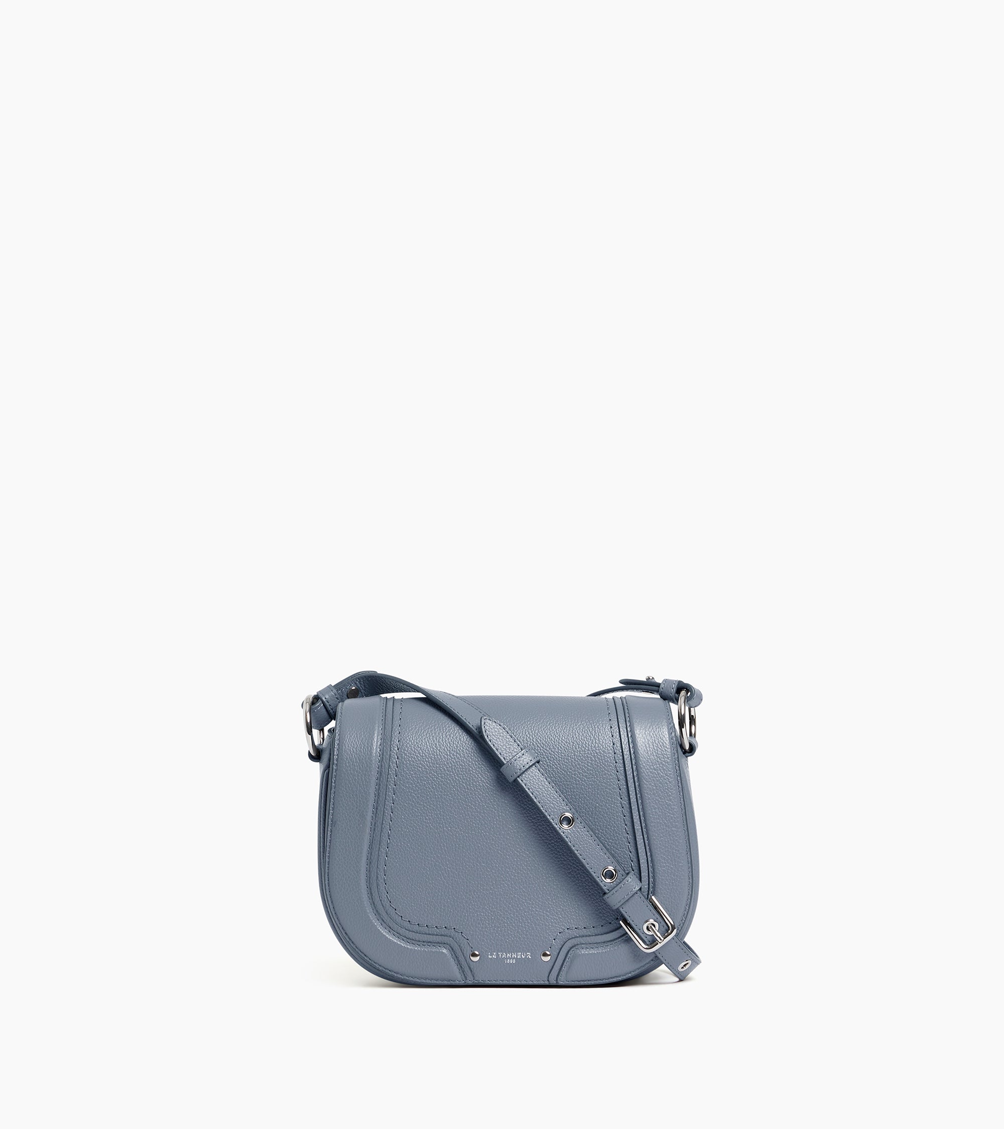 Ella medium crossbody bag in grained leather