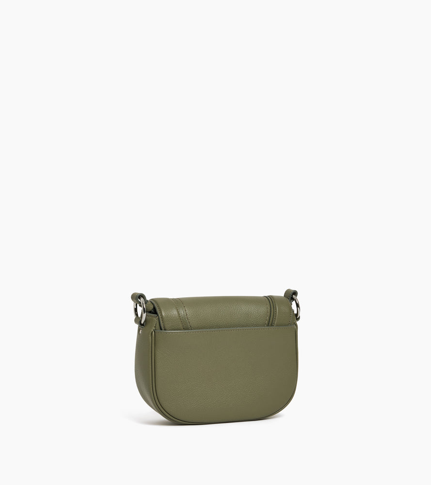 Bolso bandolera mediano modelo Ella de cuero granulado