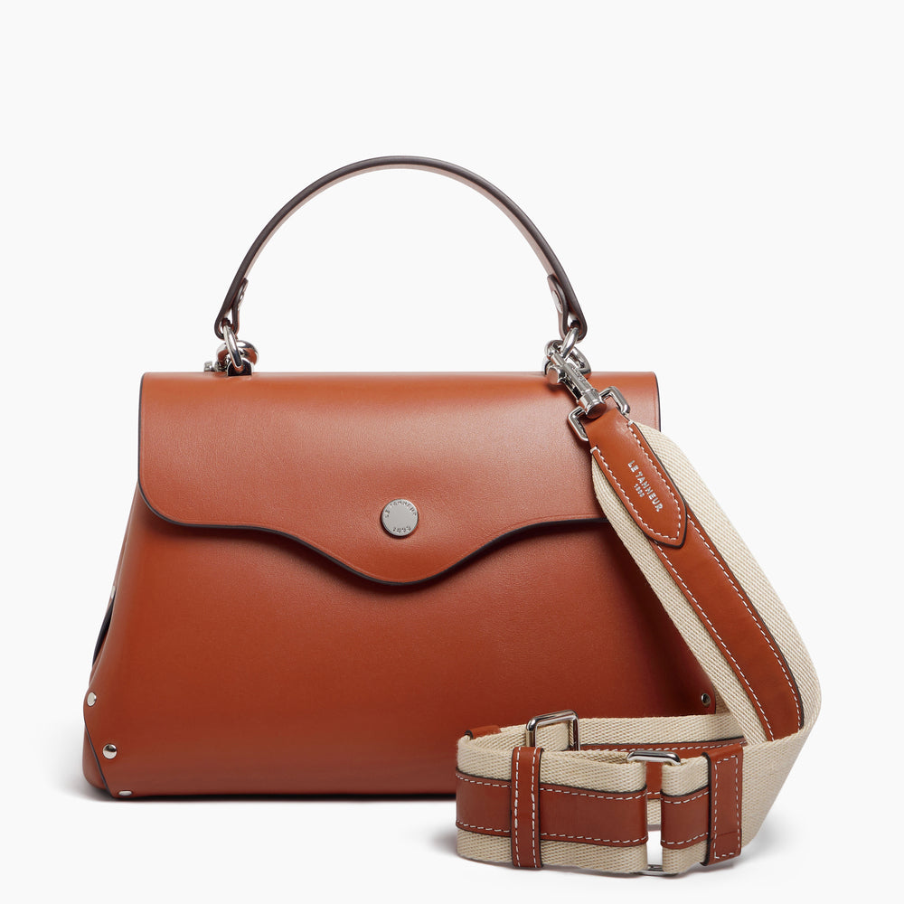 Sans Couture medium-sized handbag in smooth leather