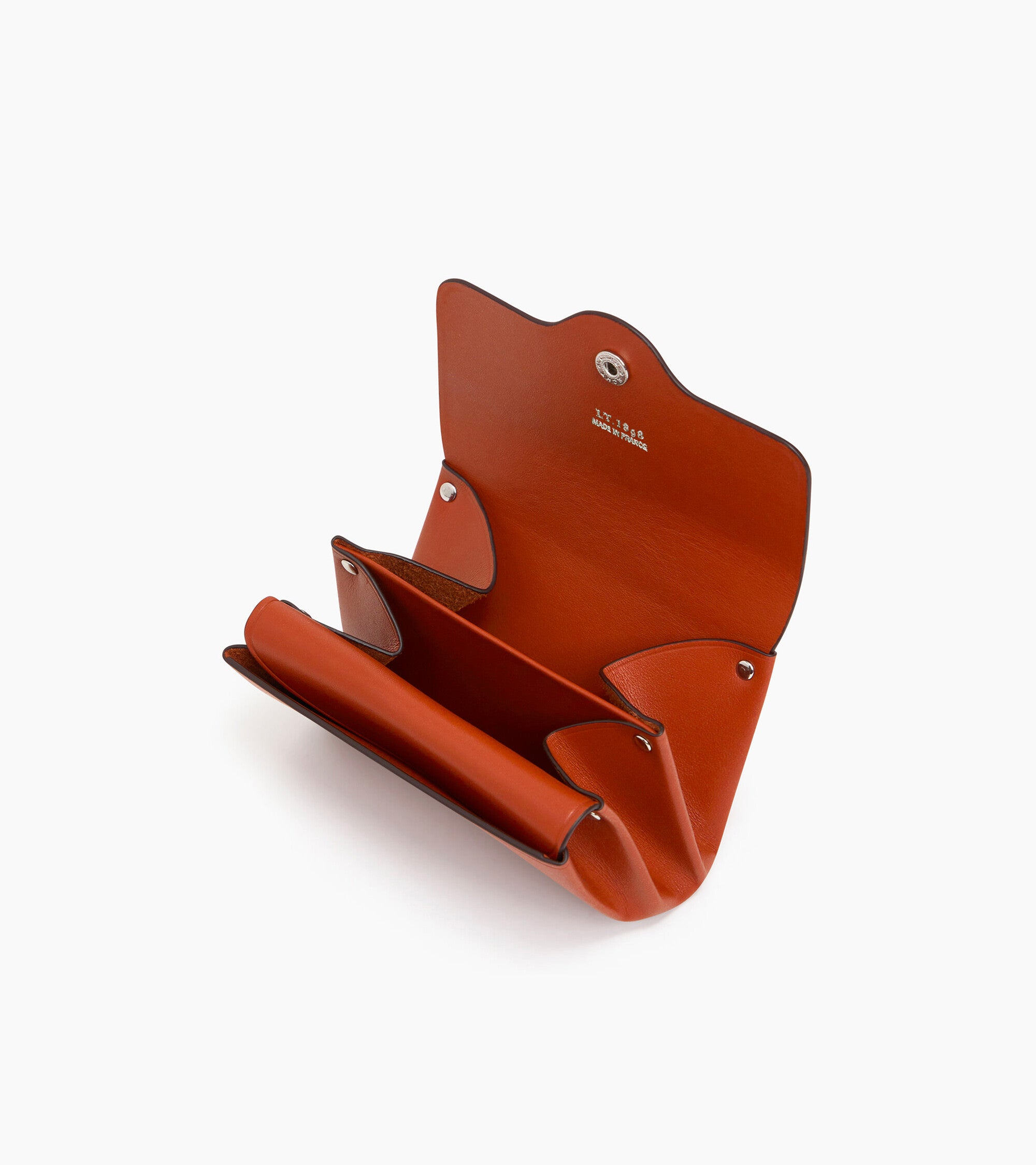 Sans couture smooth leather coin purse