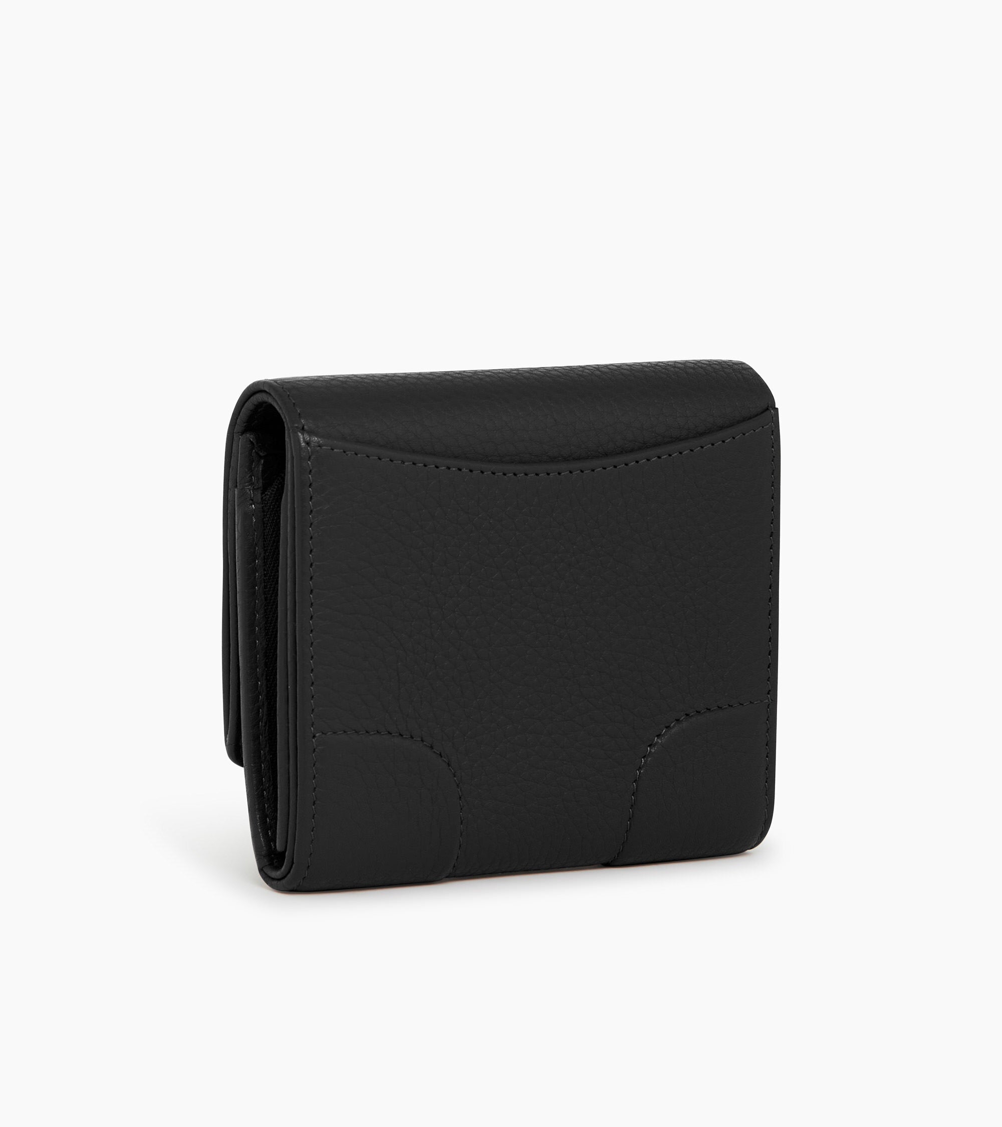 Romy small, zipped wallet in pebbled leather