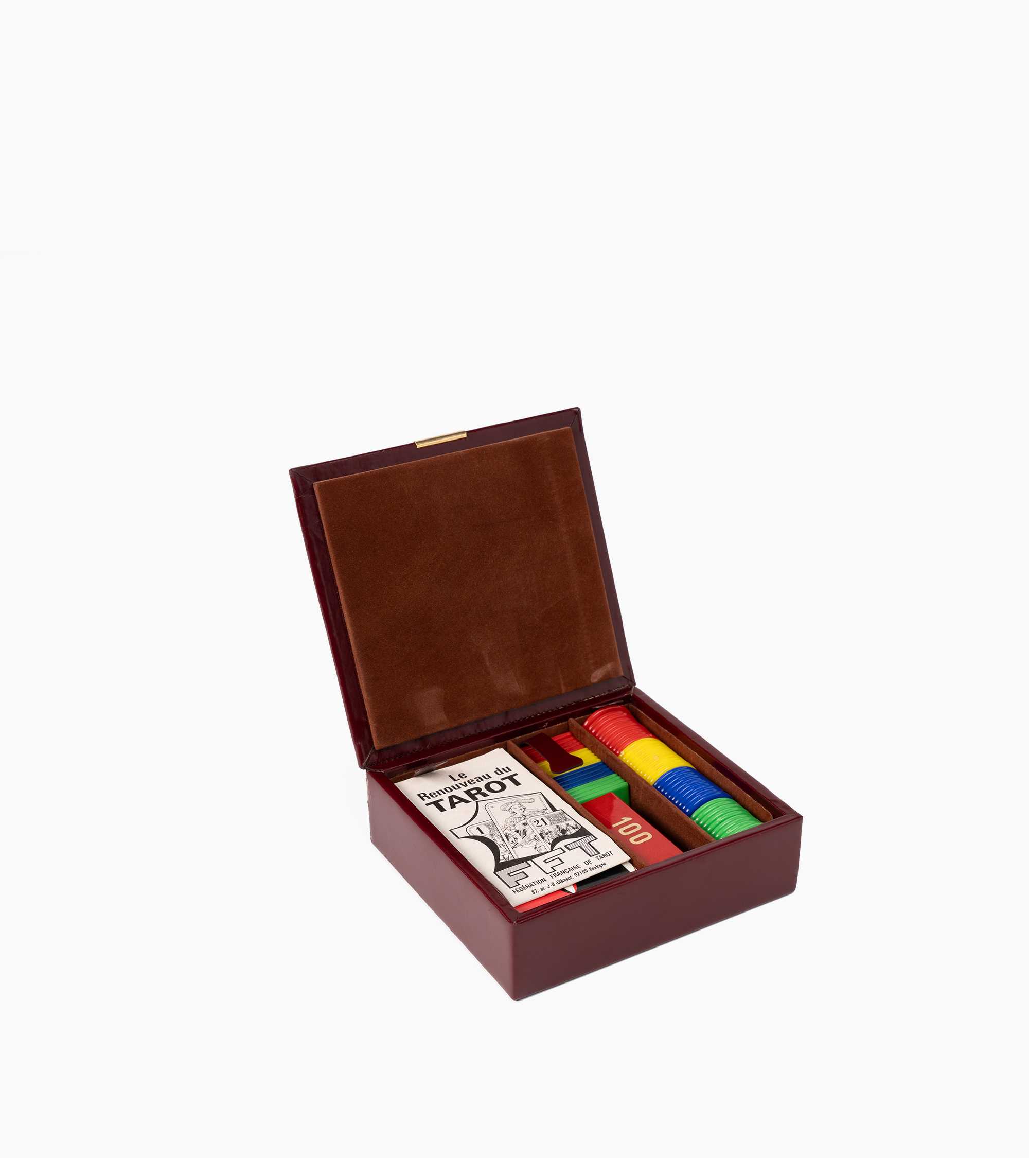 Small leather card case