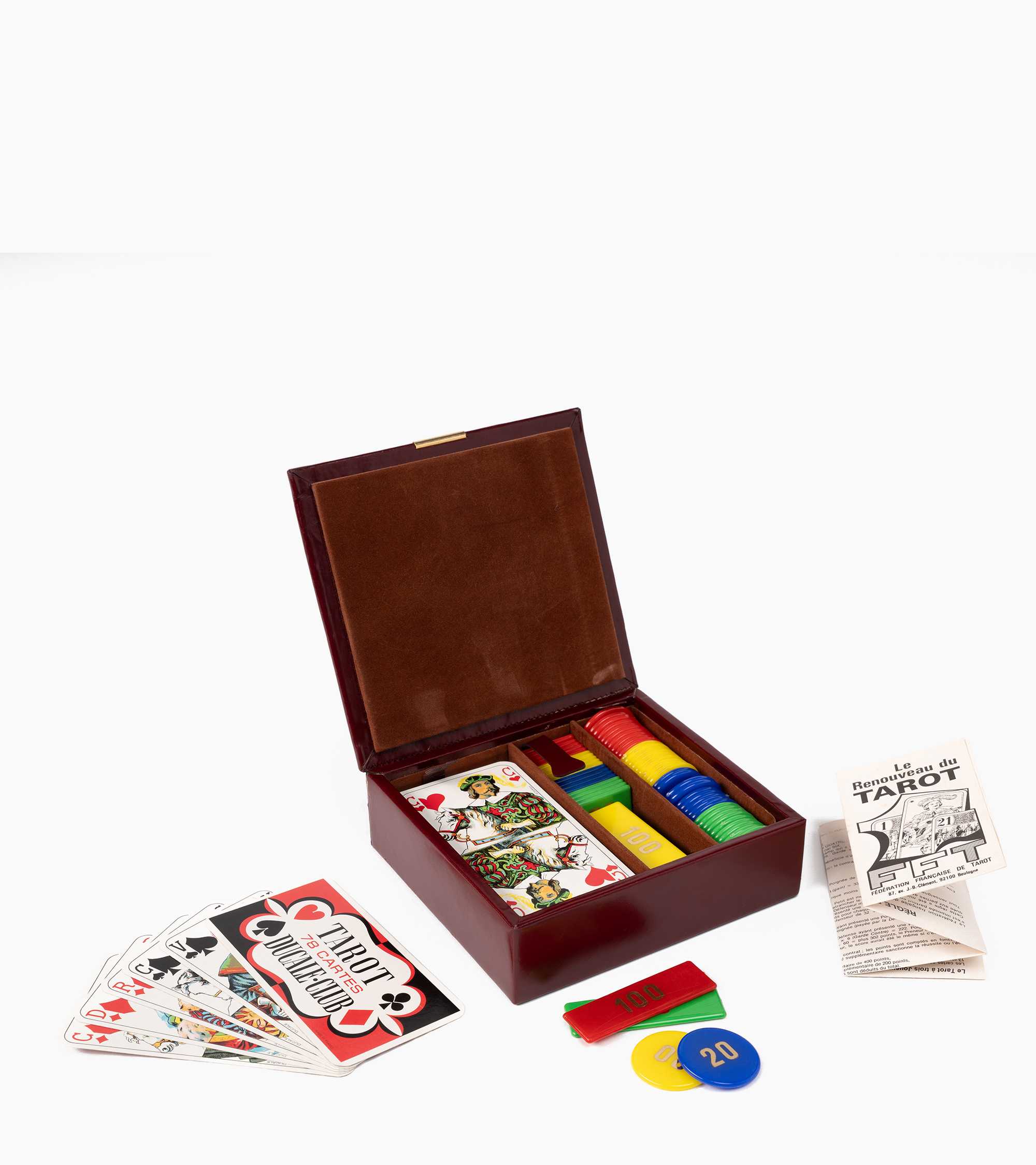Small leather card case