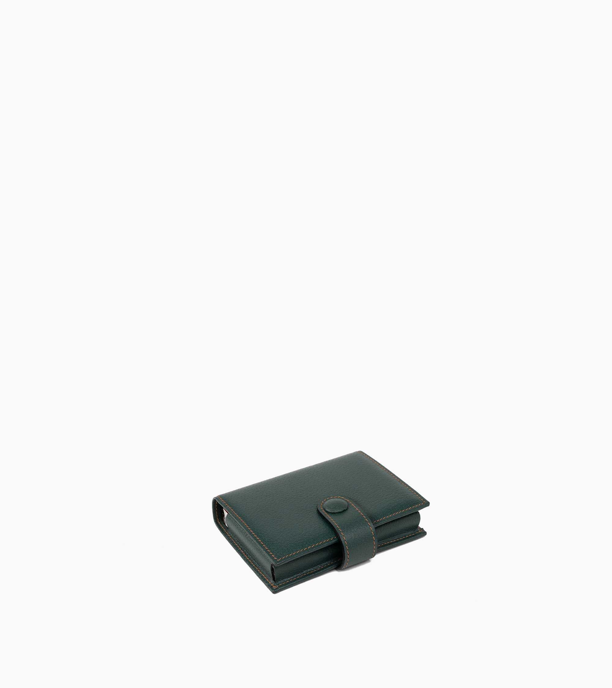 Small leather bridge card case
